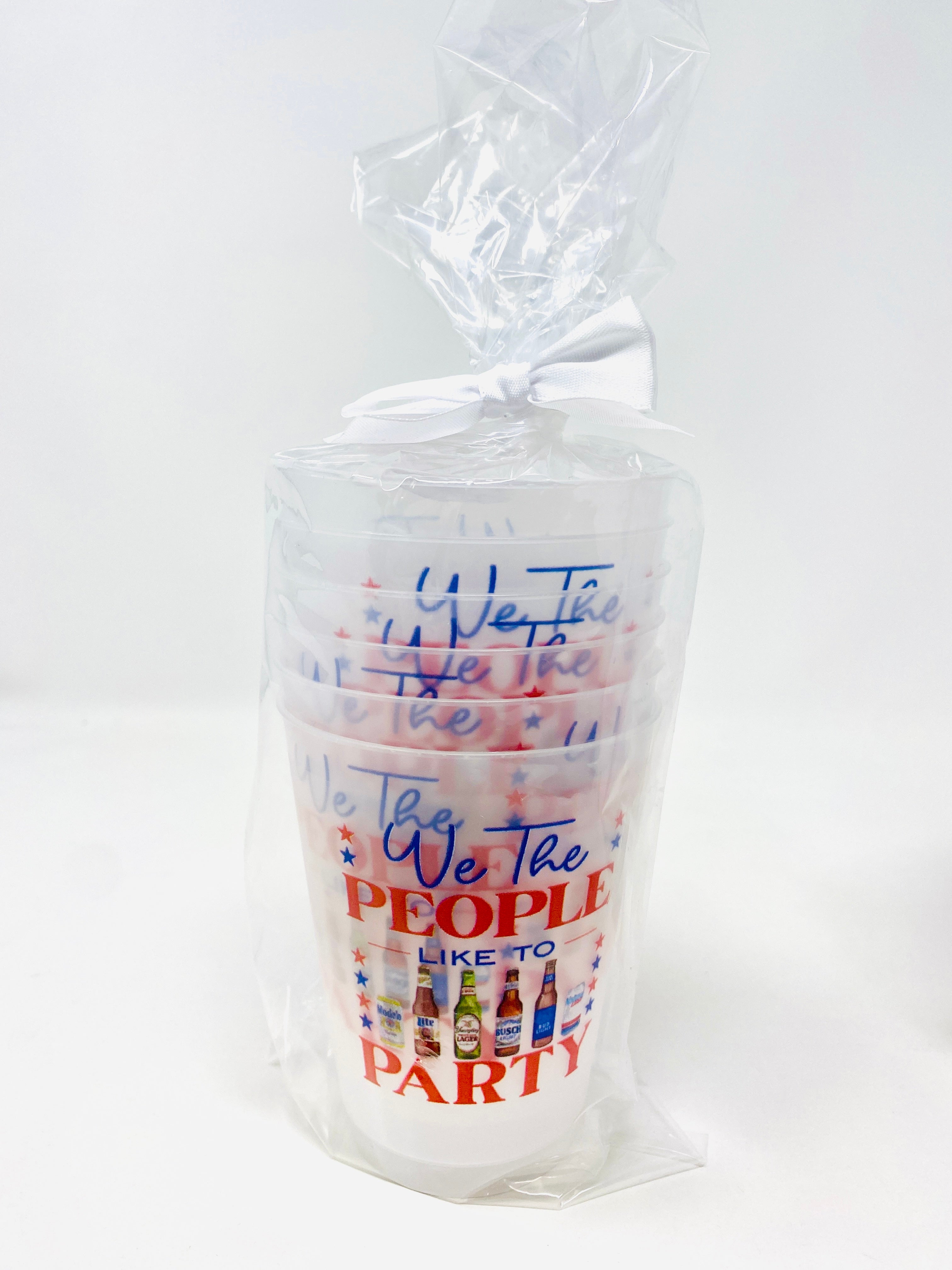 Patriotic Frost Party Cups
