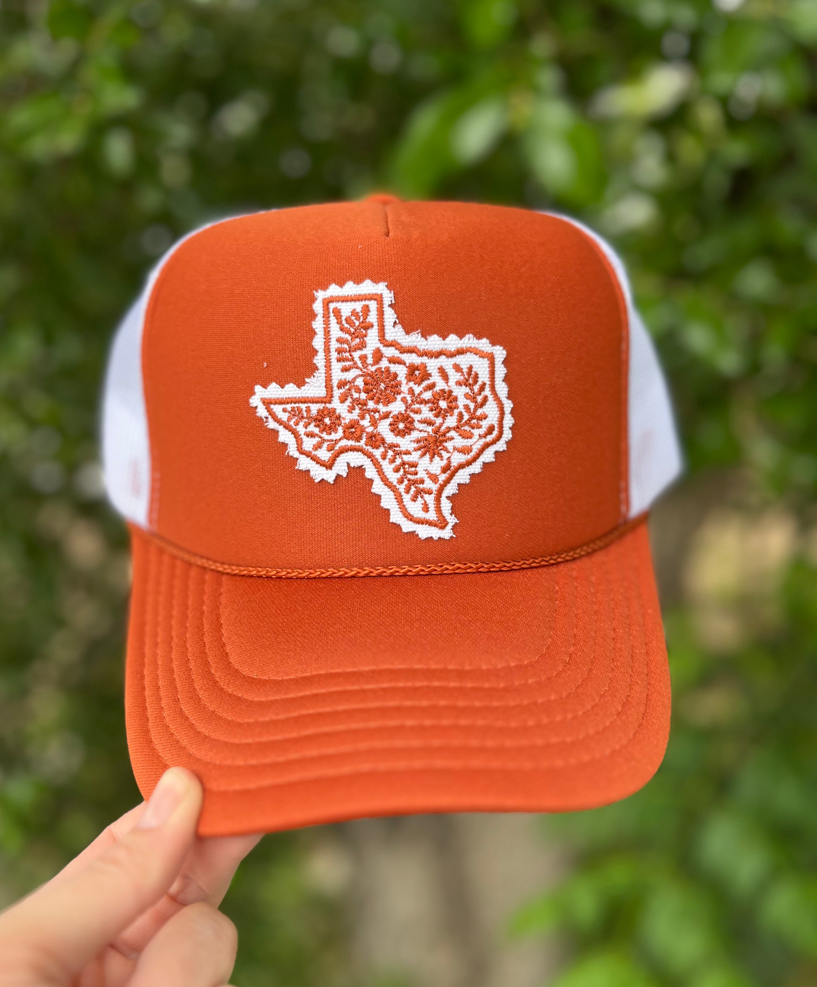 Texas Floral Trucker Hat