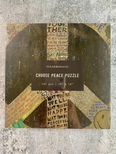 Choose Peace Puzzle - Vintage Soul