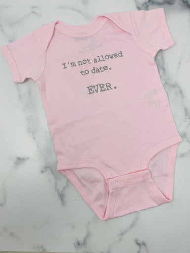 I'm Not Allowed To Date Onesie - Vintage Soul