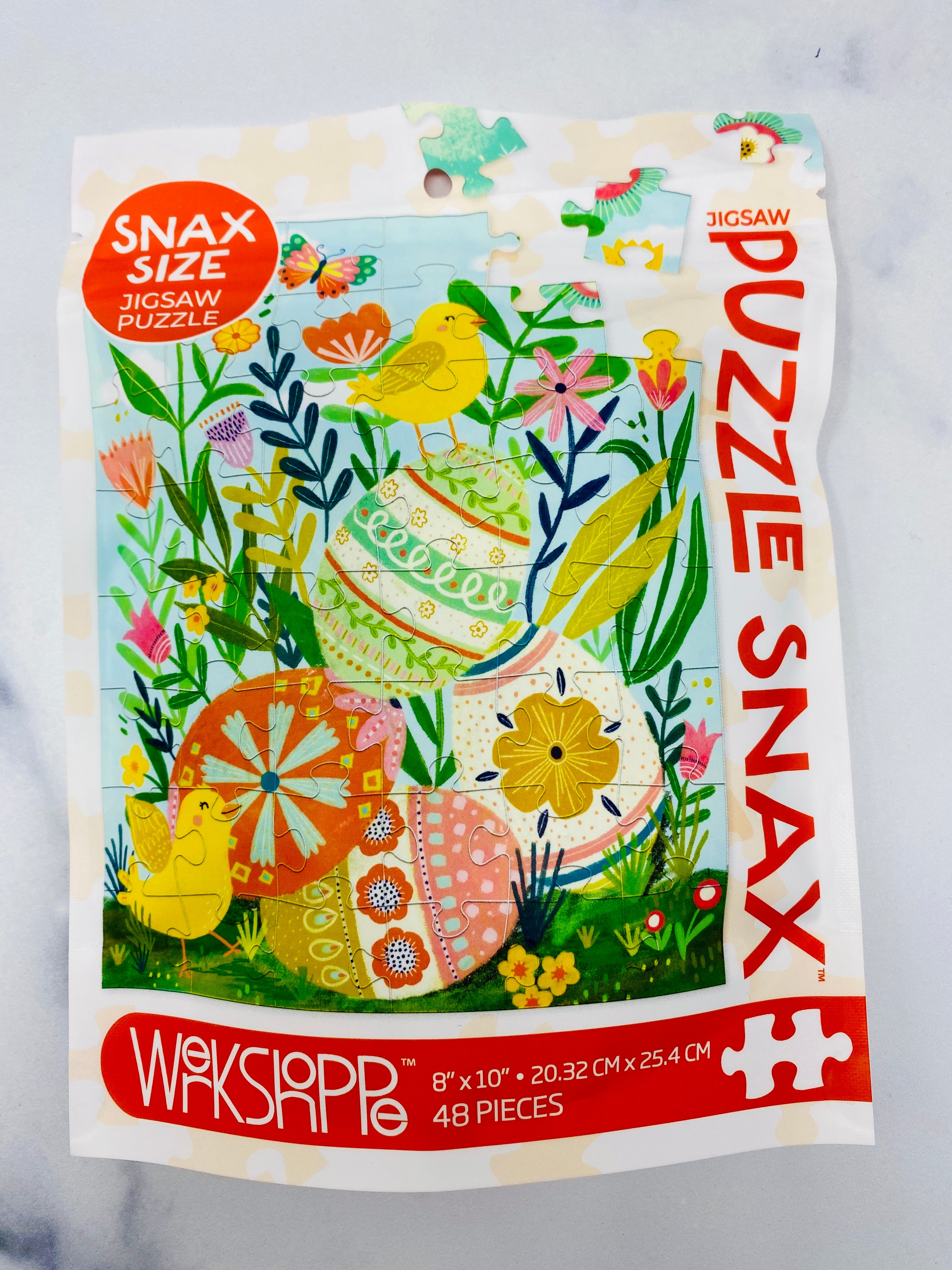 Assorted Snax Size Travel Puzzle