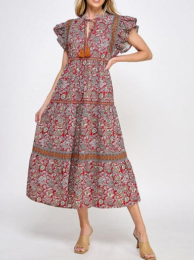 Leighton Midi Dress - Vintage Soul