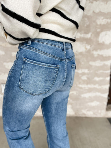 Kennedy High Rise Patch Pocket Jeans - Vintage Soul
