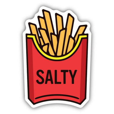 Salty Fries Sticker - Vintage Soul