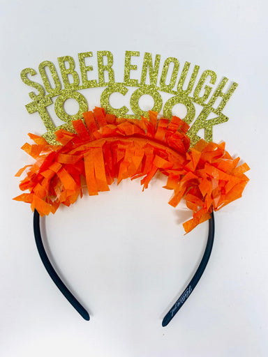 Sober Enough To Cook Party Crown - Vintage Soul