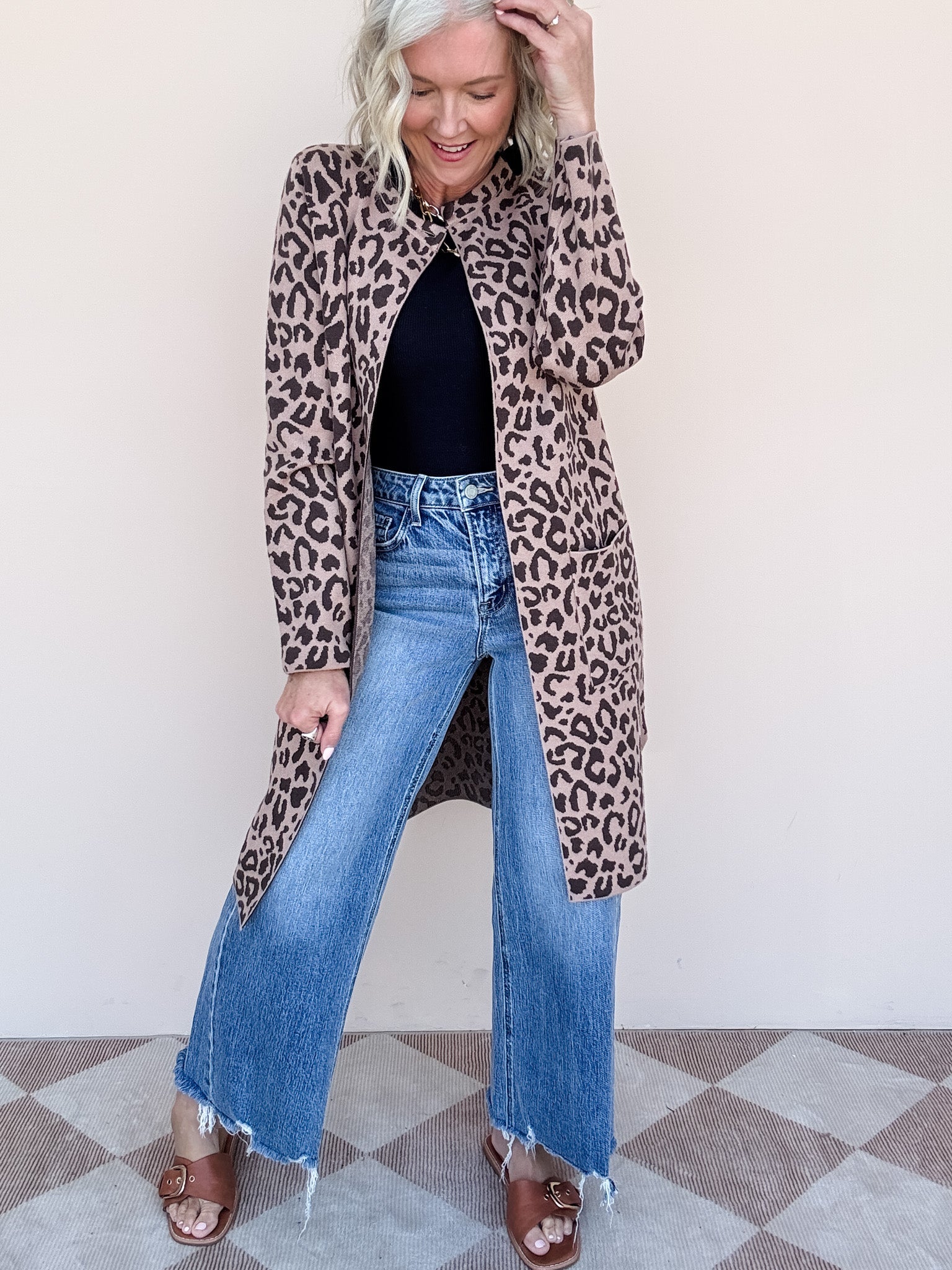 Cheetah Cardigan image