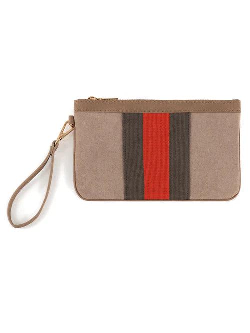 Blakely Racer Stripe Wristlet