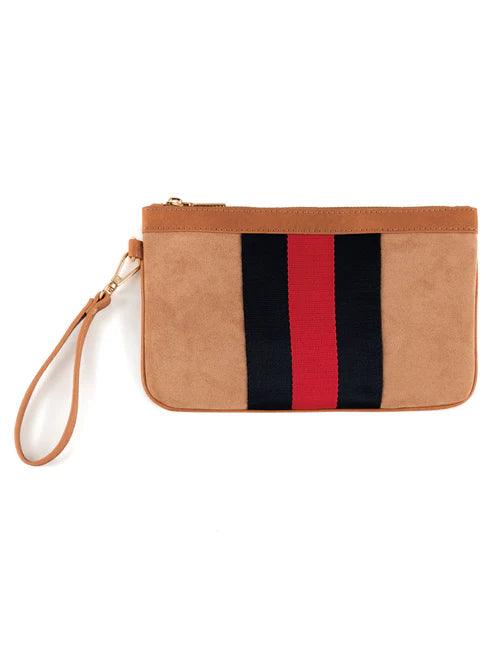 Blakely Racer Stripe Wristlet