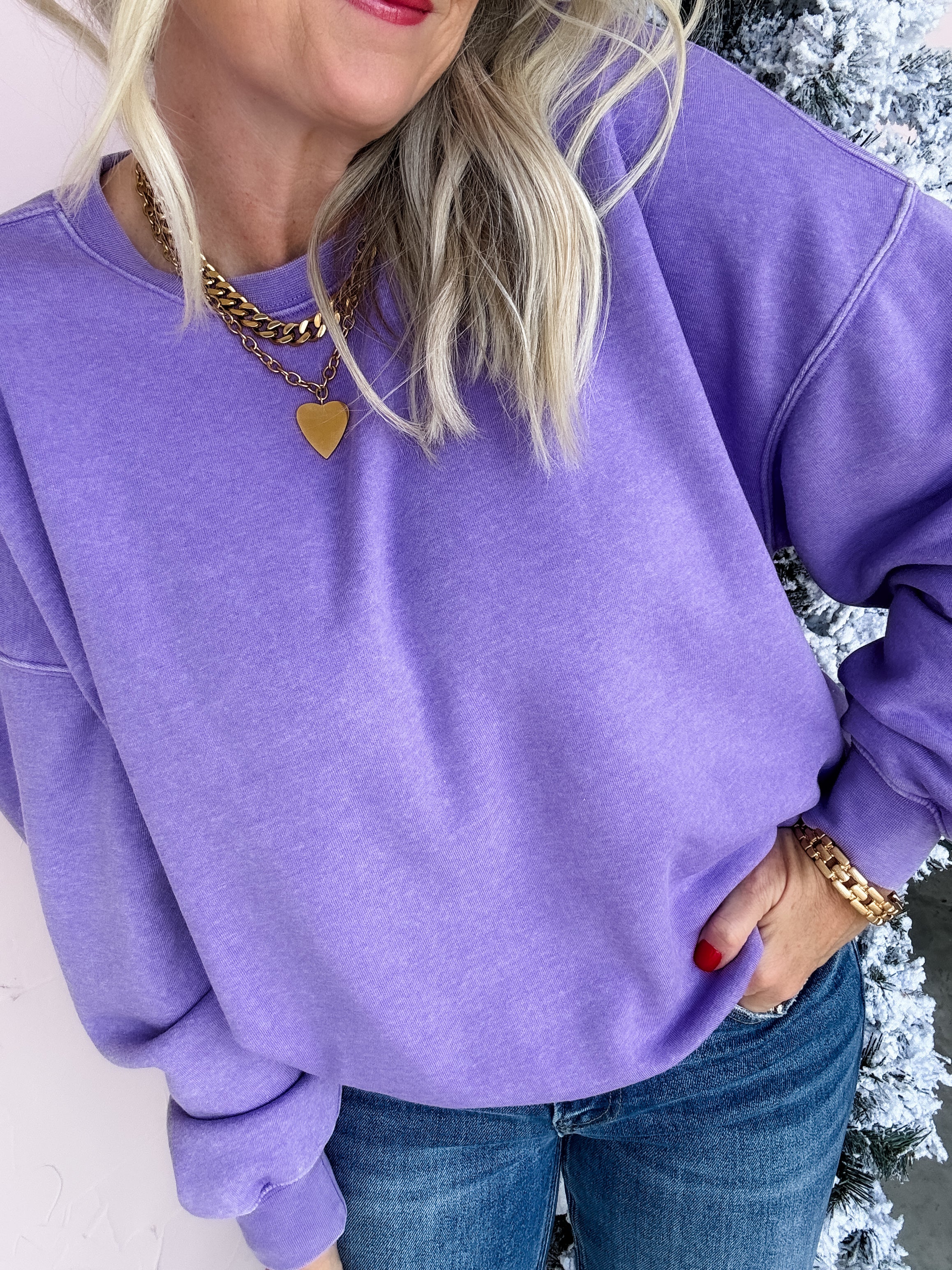 Purple Rain Pullover