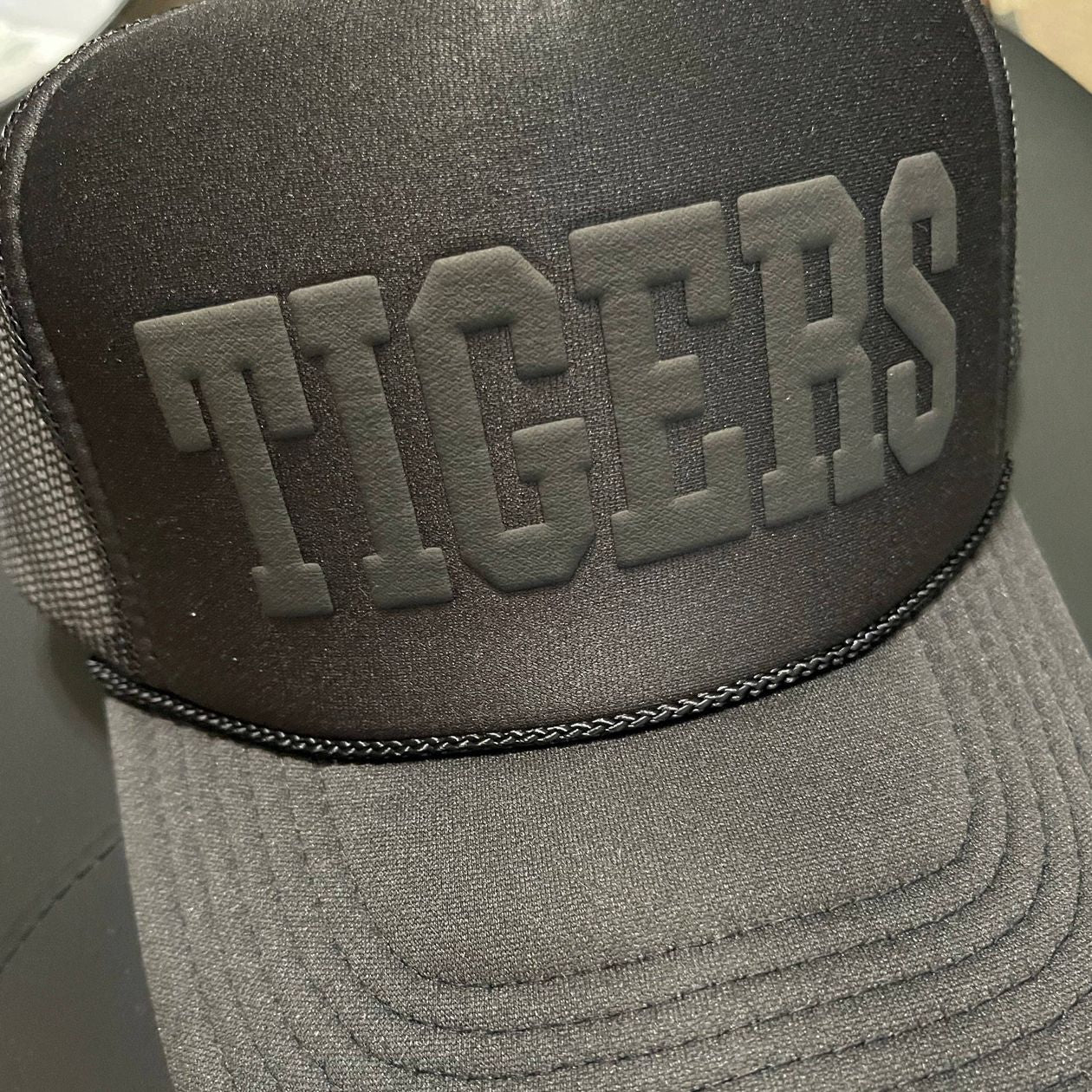 Tigers Monochrome Trucker Hat