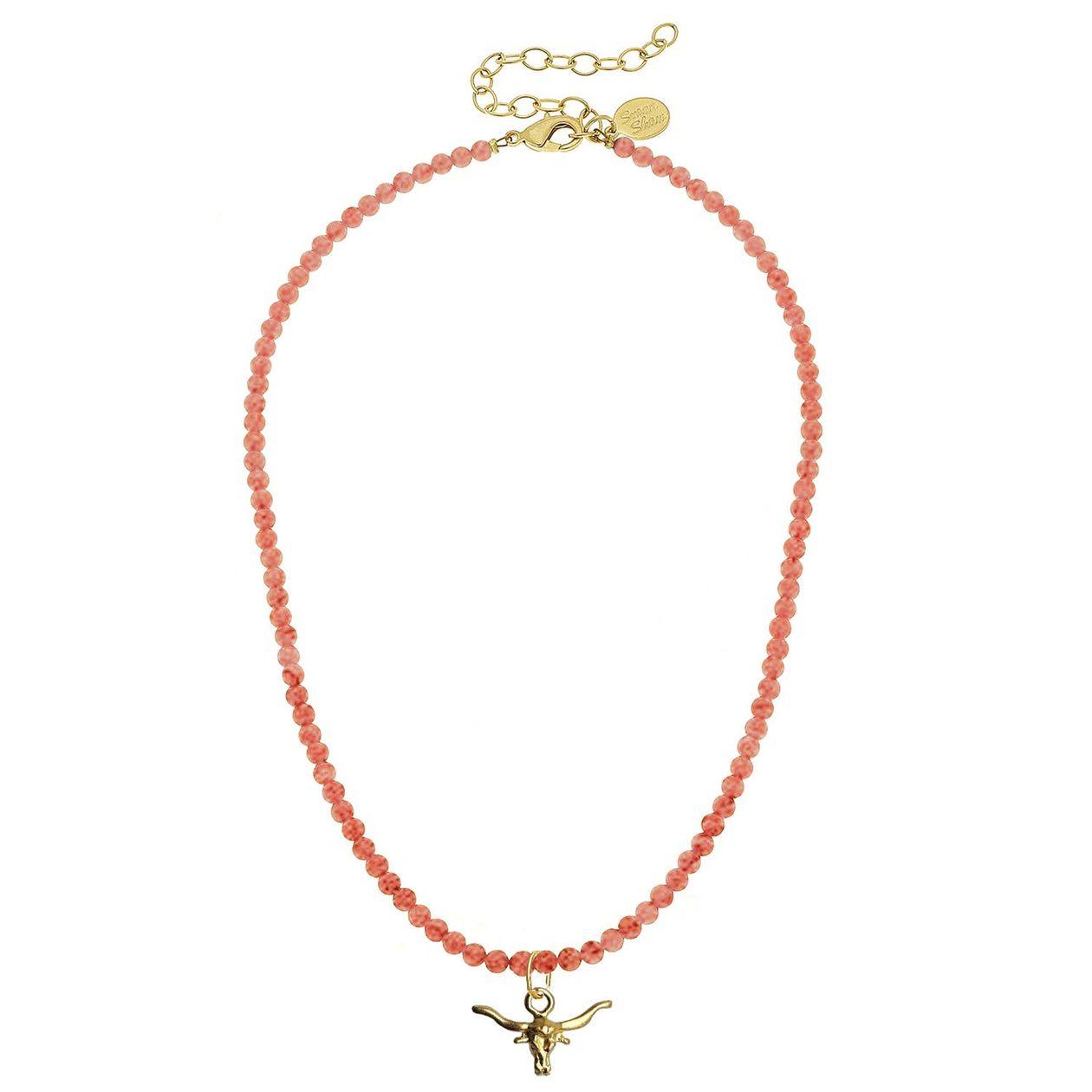 Longhorn Coral Necklace