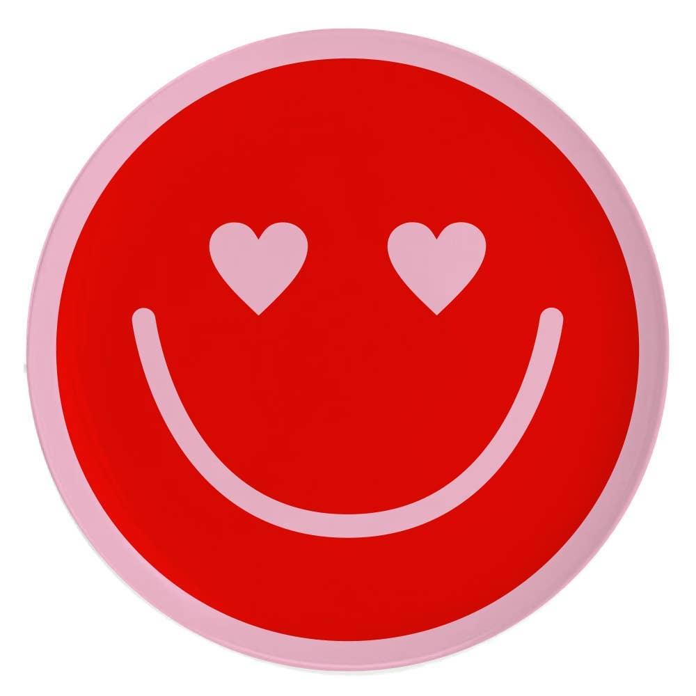 Red Smiley Face Trinket Dish