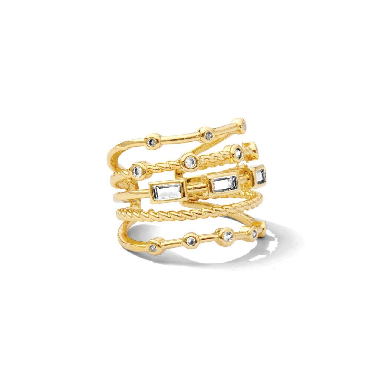 Layered Statement Ring