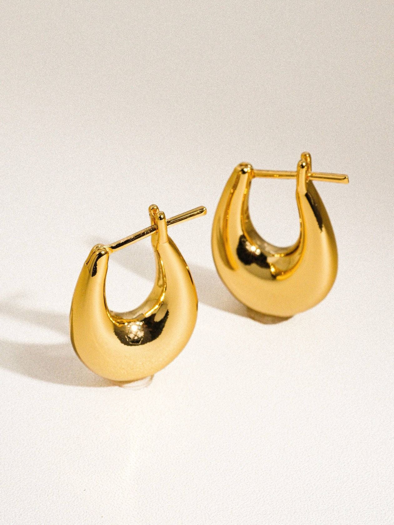 Quinn Droplet Hoop Earring