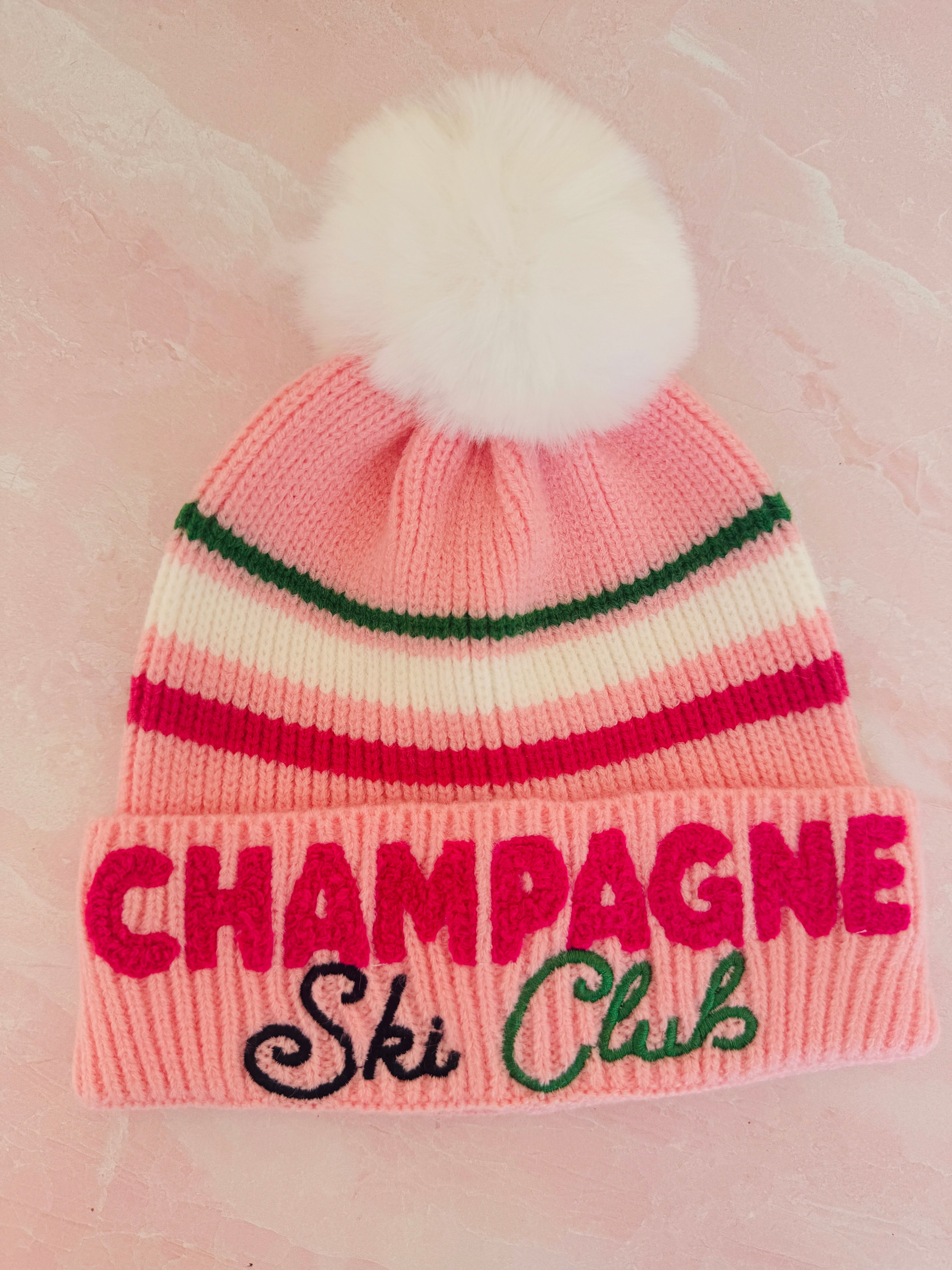 Champagne Ski Club Beanie