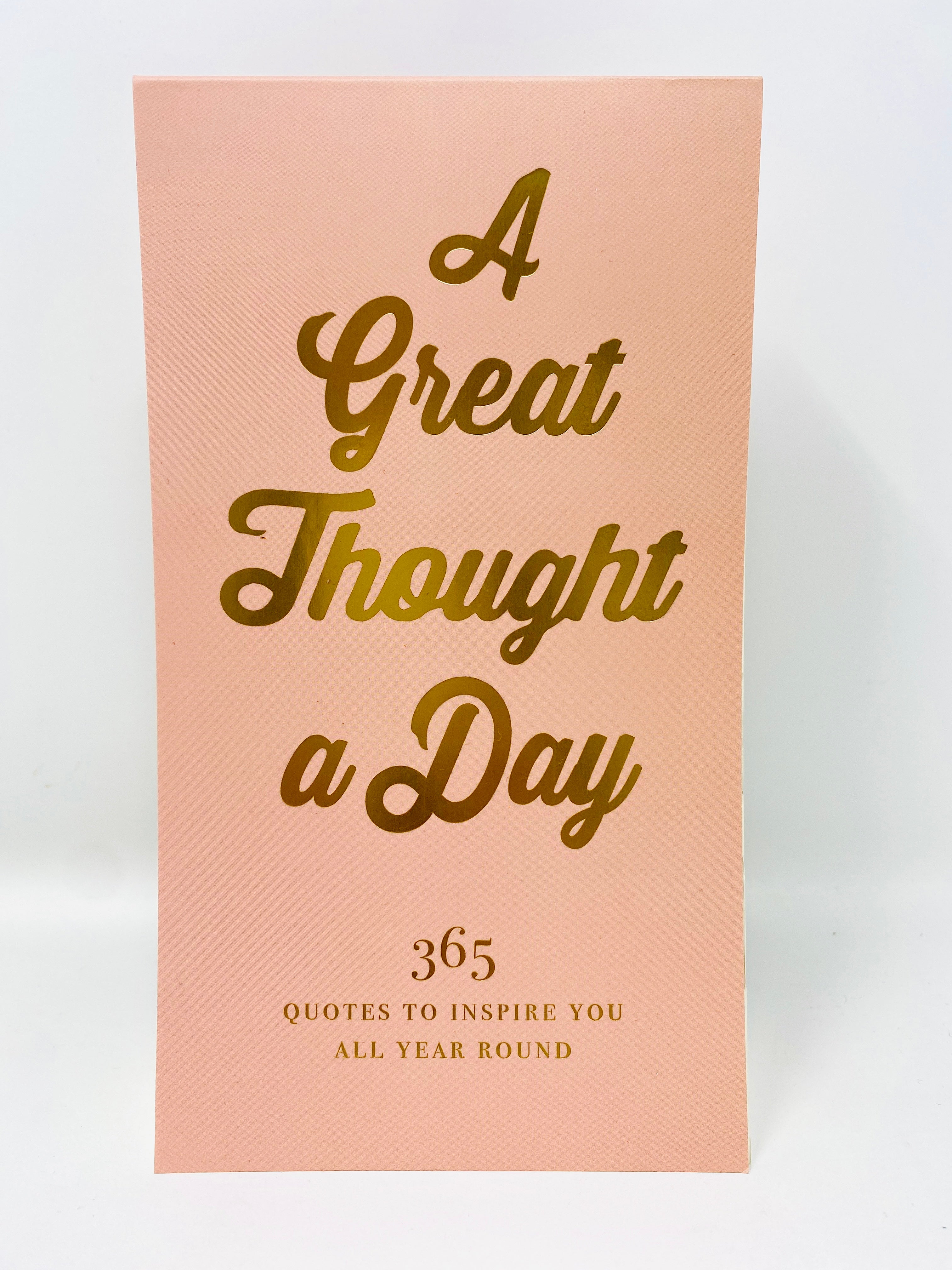 A Great Thought A Day Notepad