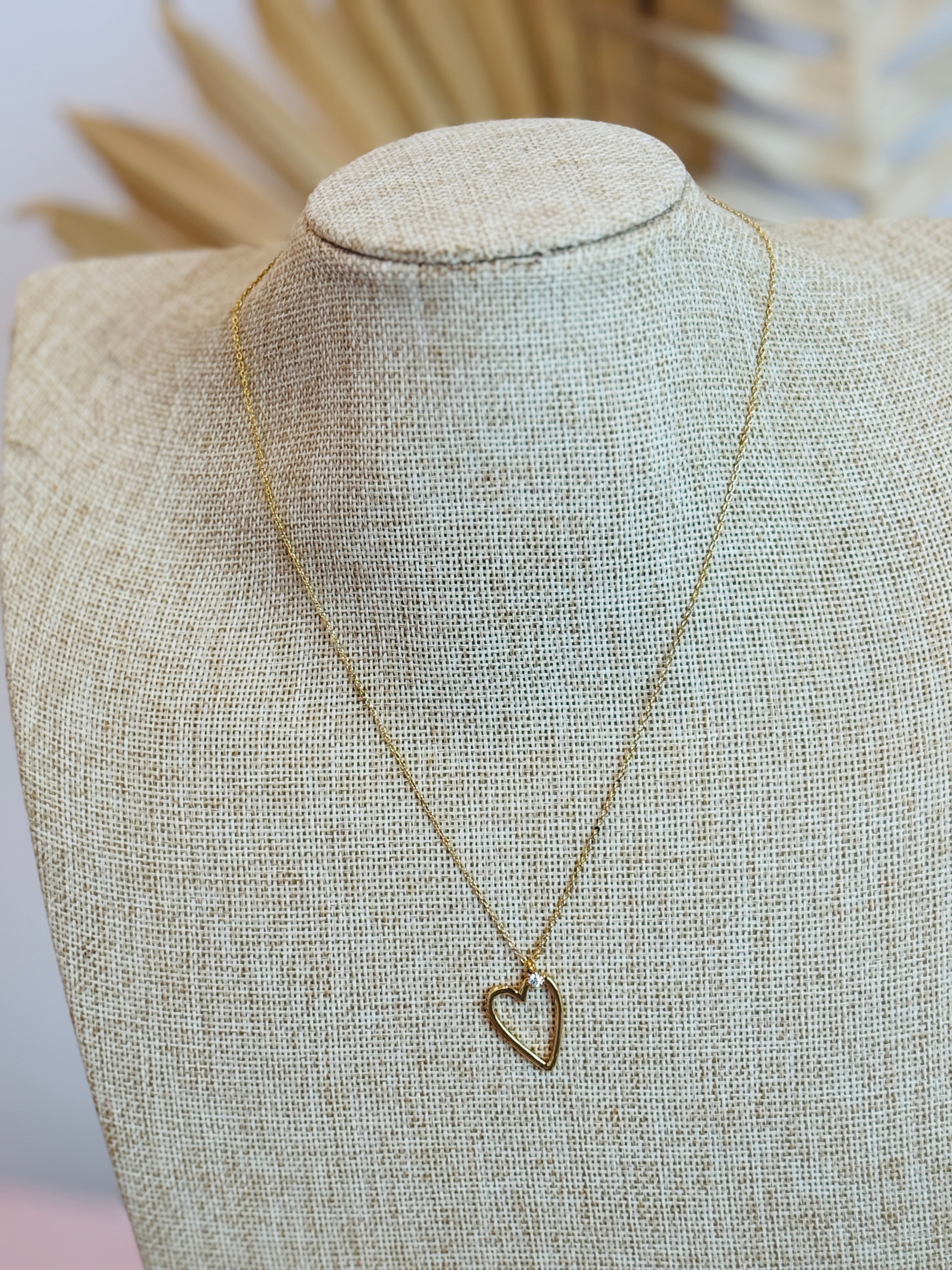 Heart Glimmers Necklace