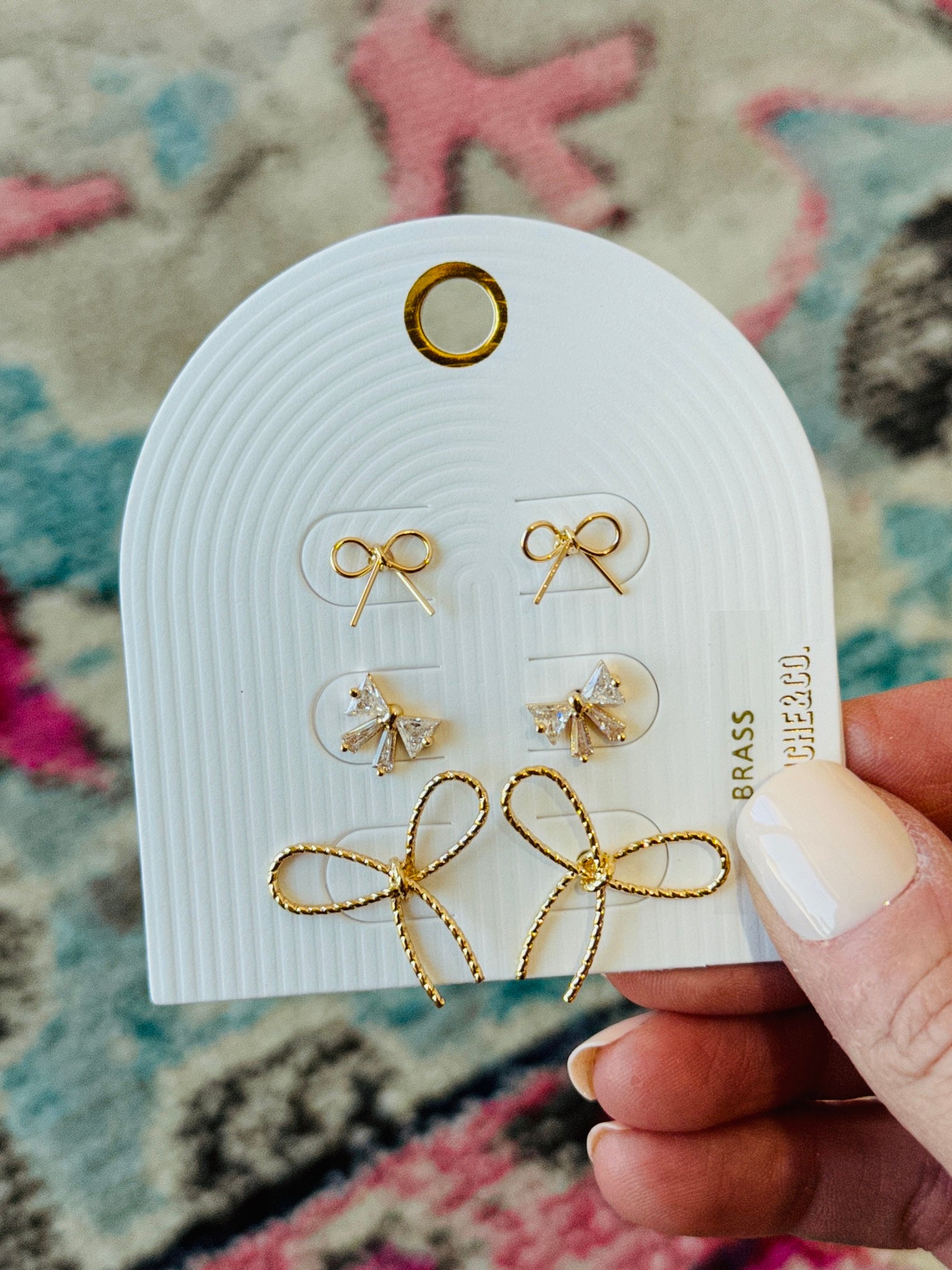 Bows For Days Earring Set