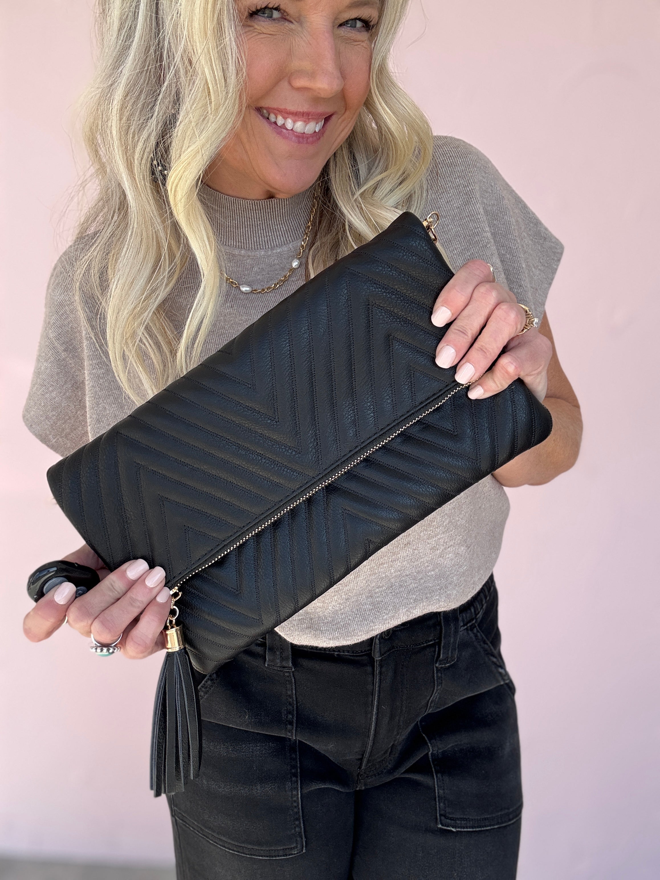 Mila Bifold Crossbody Clutch