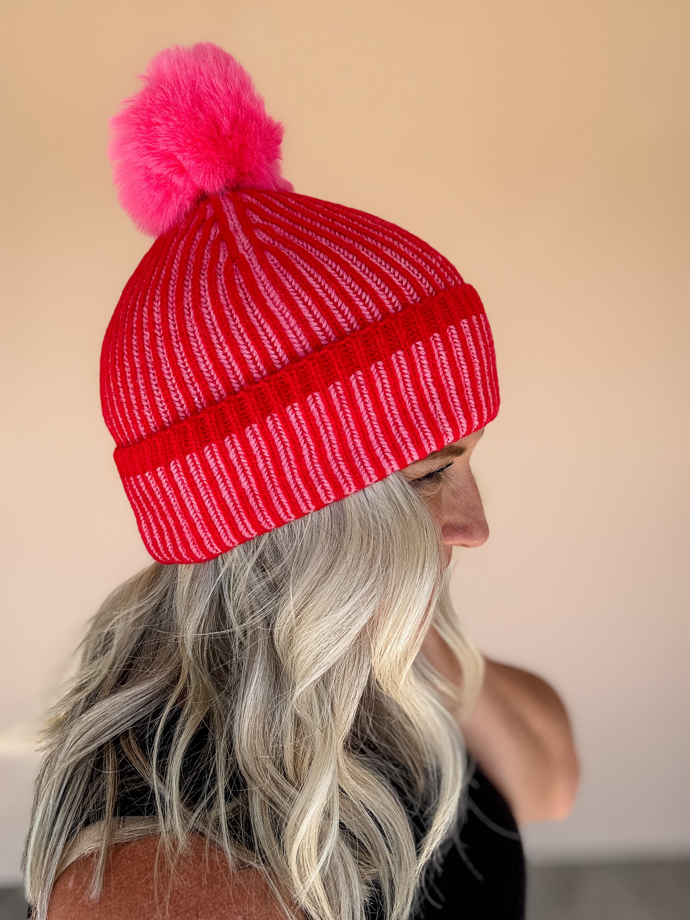 Christie Pom Beanie