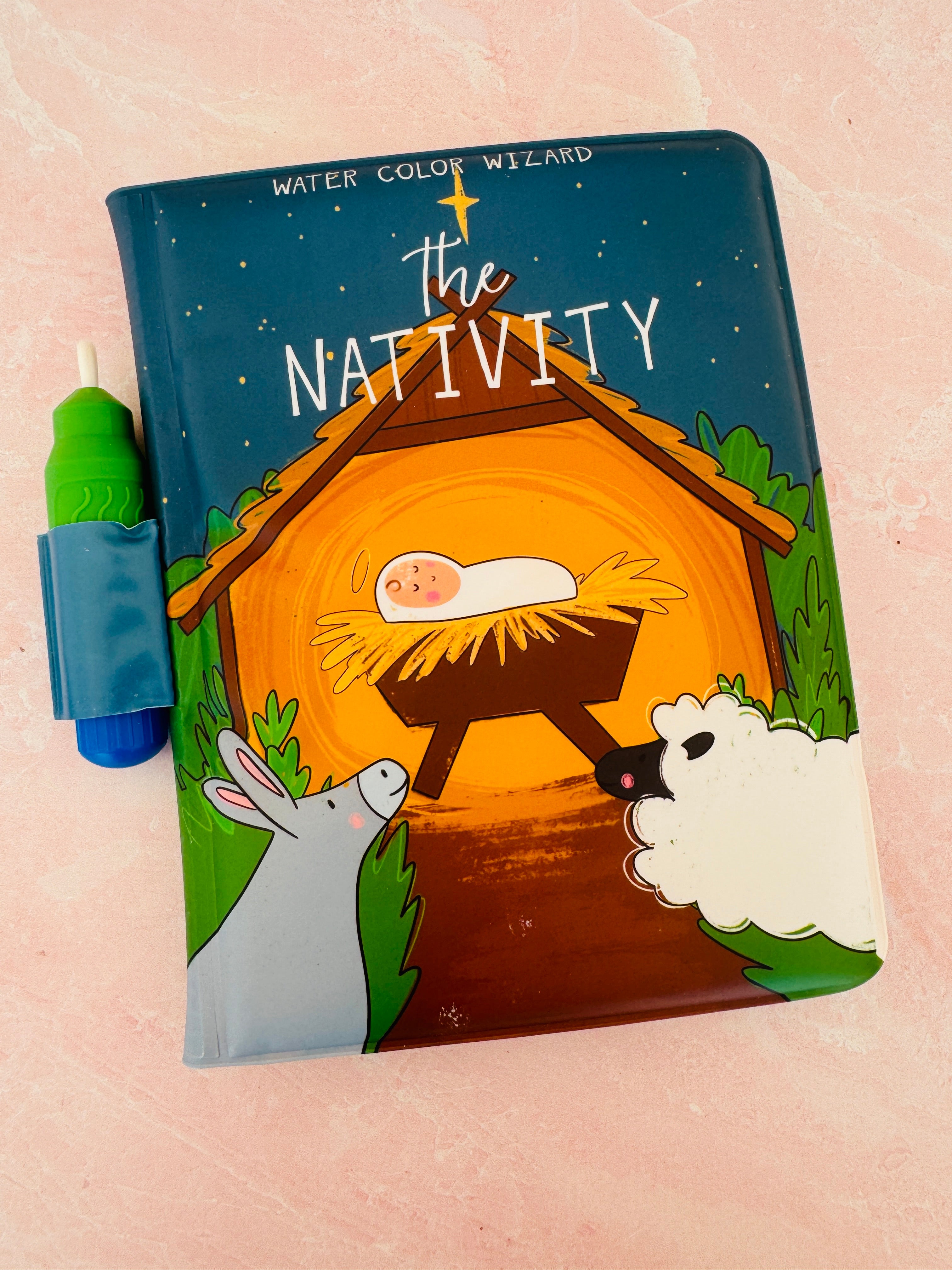 The Nativity Water Color Book