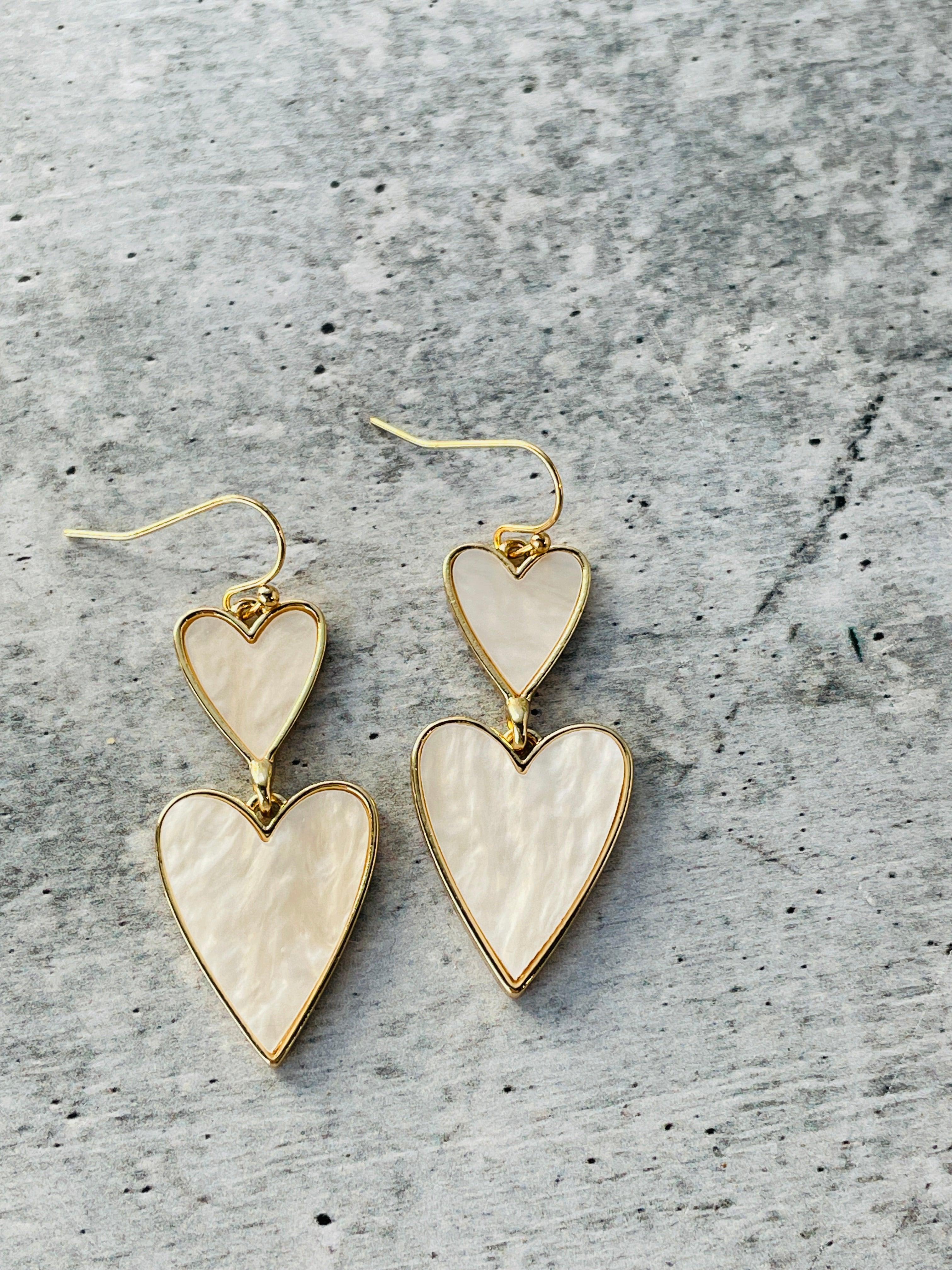 Lover Heart Earrings - Vintage Soul