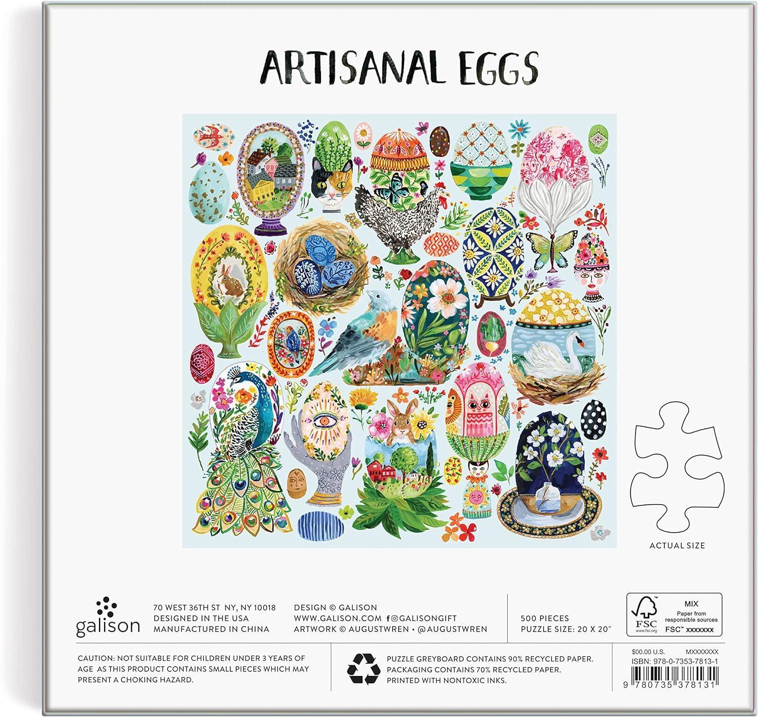 Artisanal Eggs Puzzle - Vintage Soul