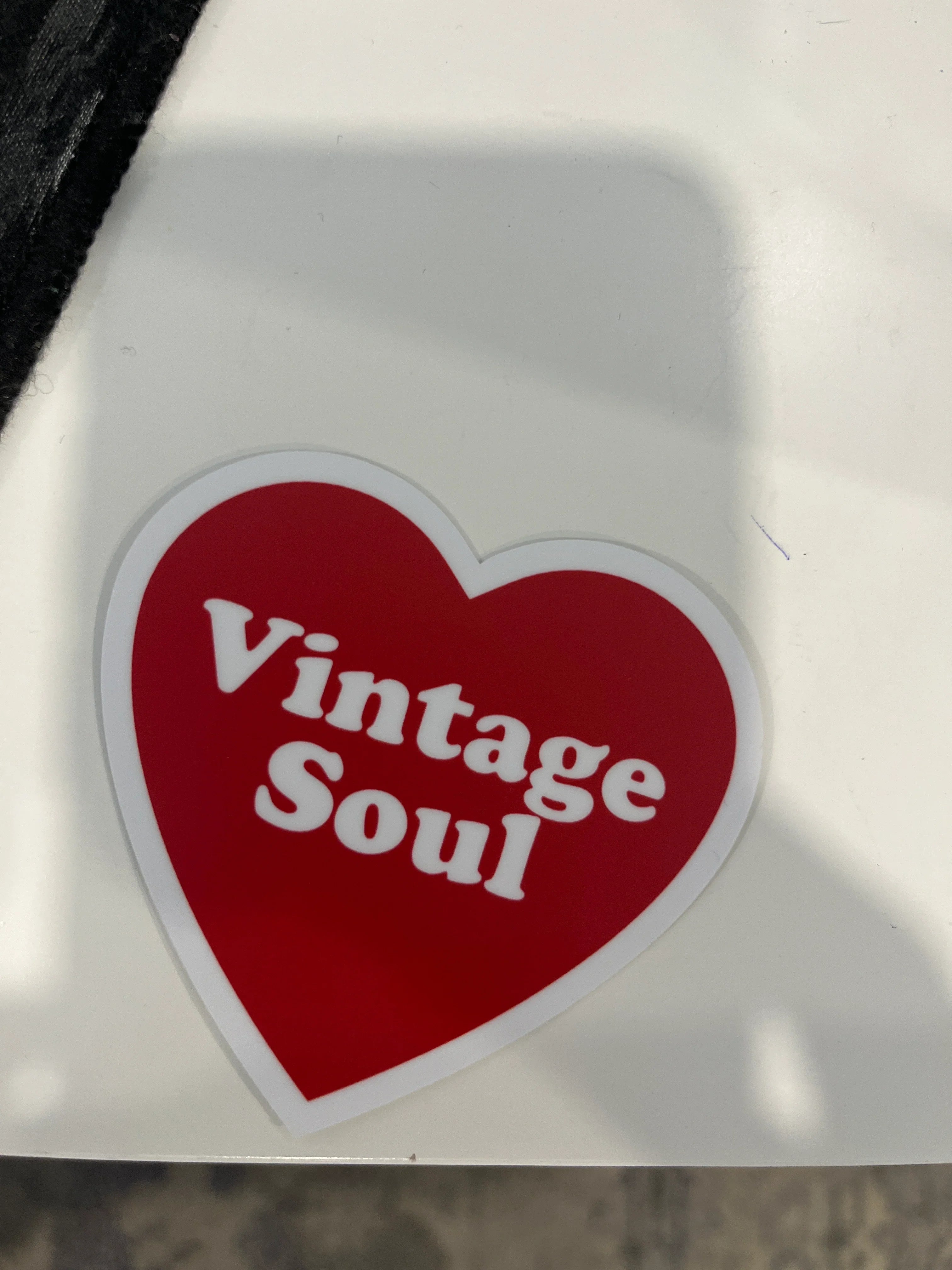 Vintage Soul Heart Sticker