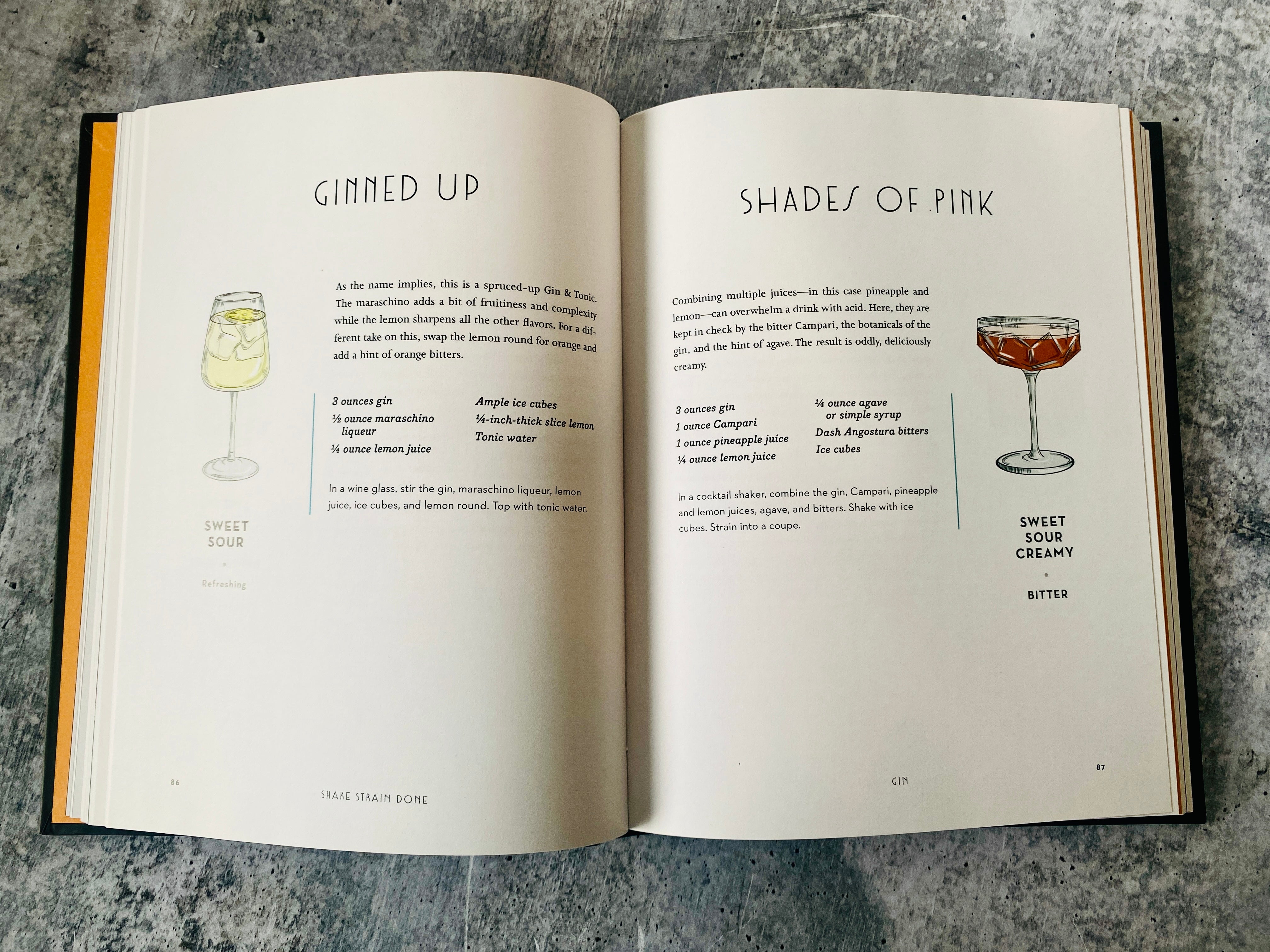 Shake Strain Done Craft Cocktail Book