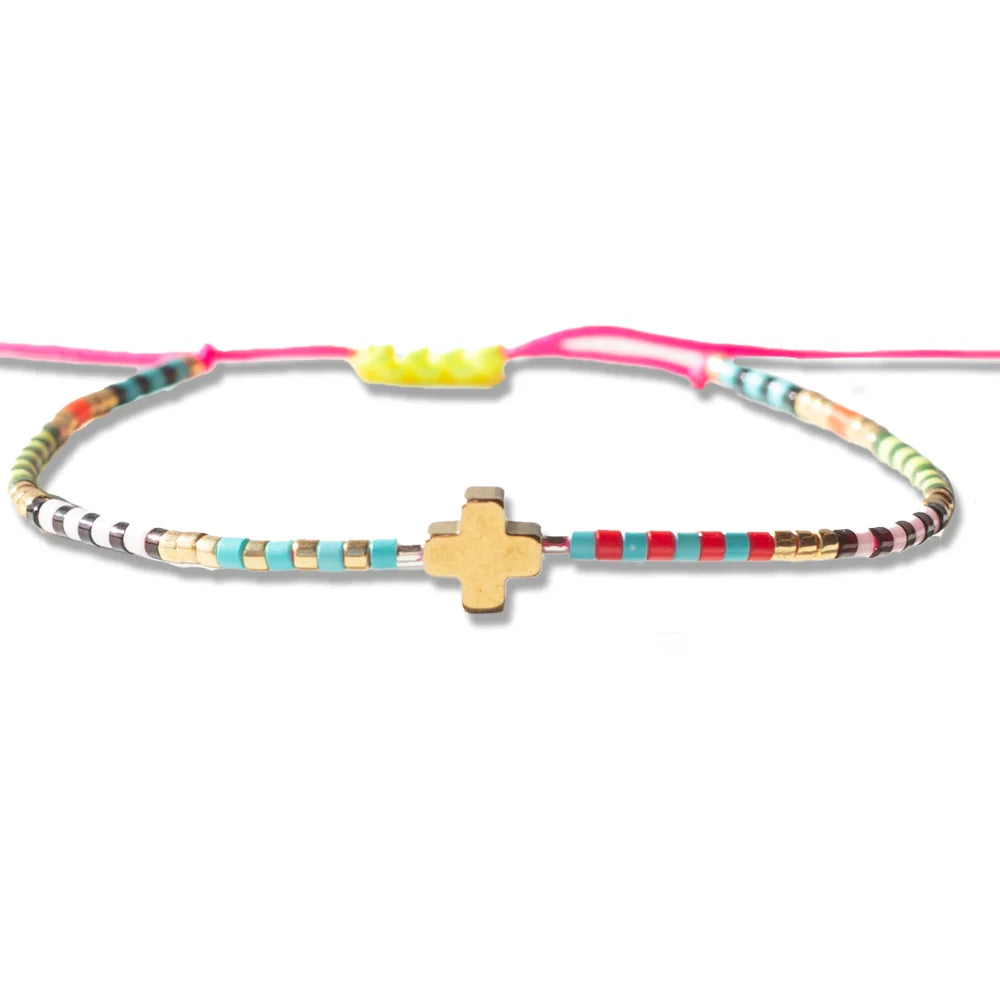 Faith Over Fear Bracelet | Multi