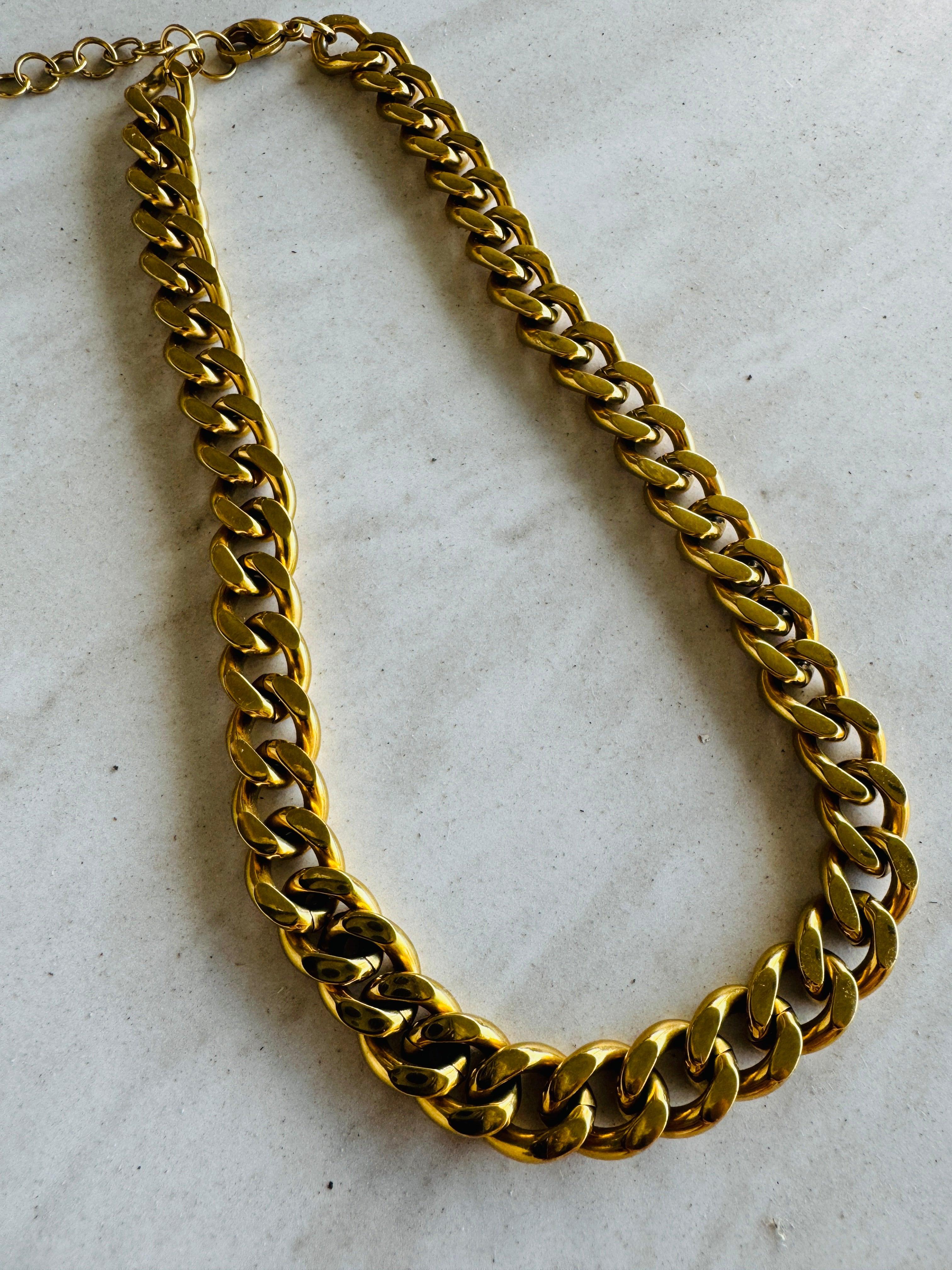 Liv Chunky Gold Necklace