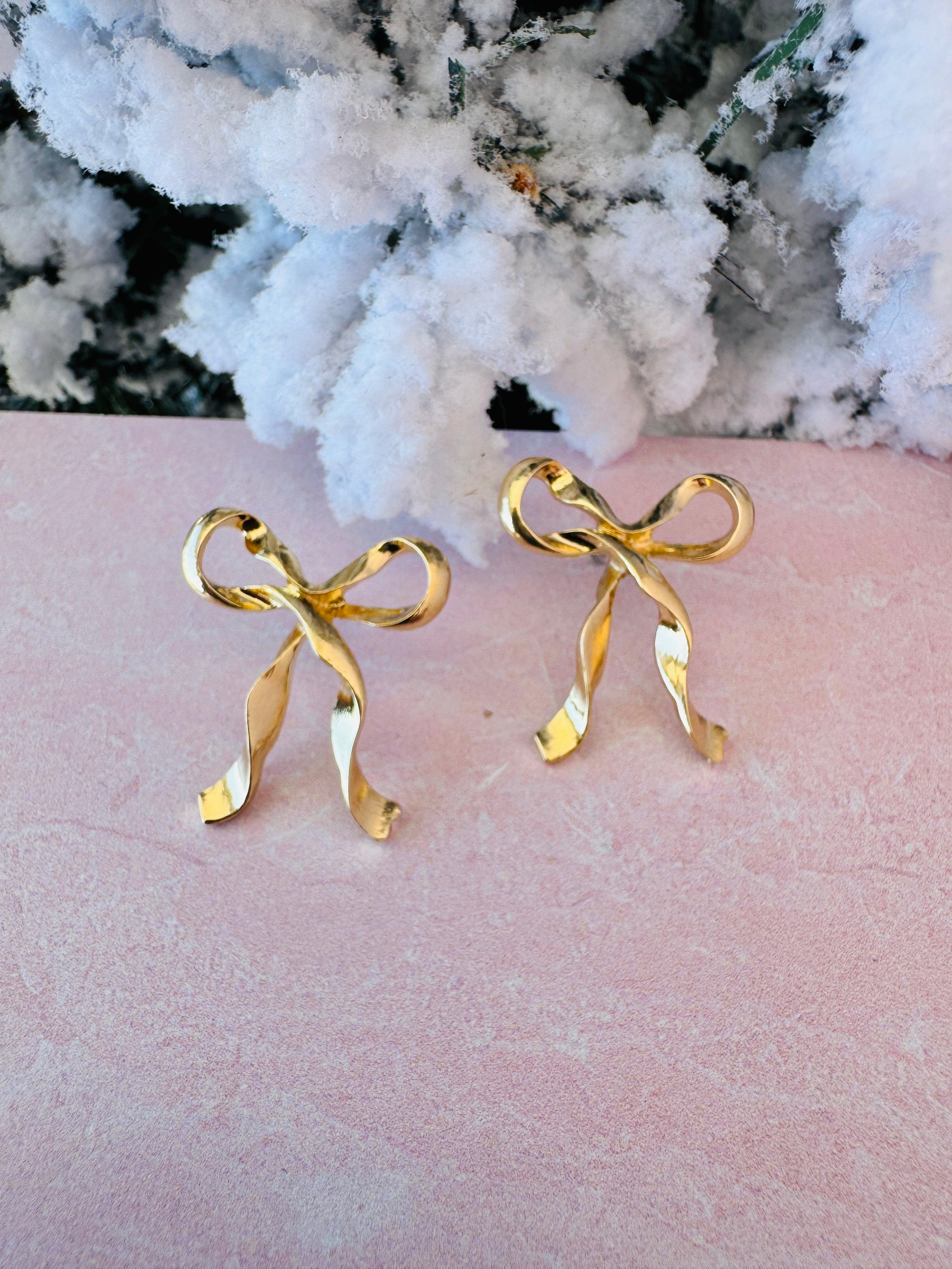 Ribbon Whimsy Earrings