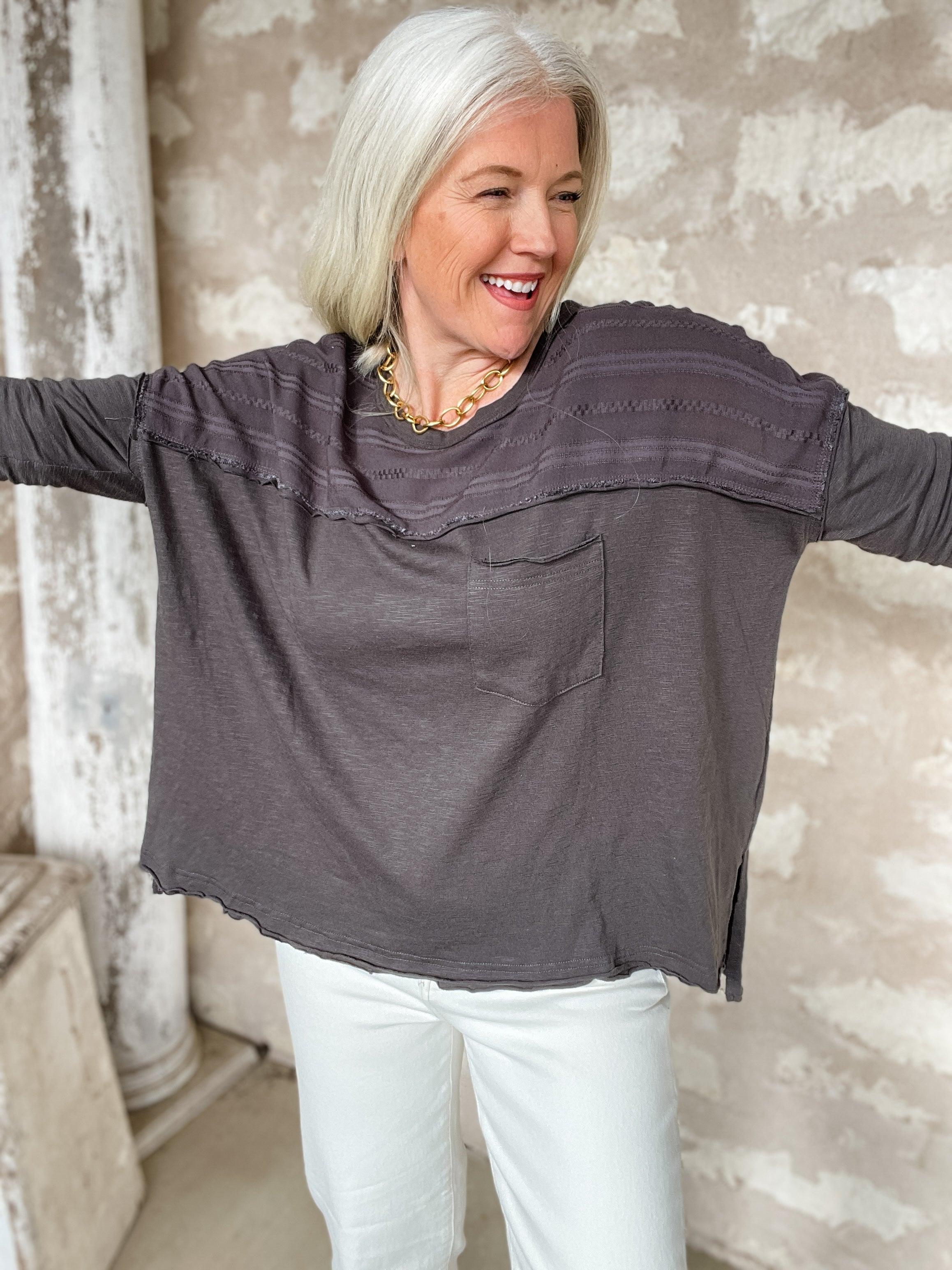 Colin Textured Top
