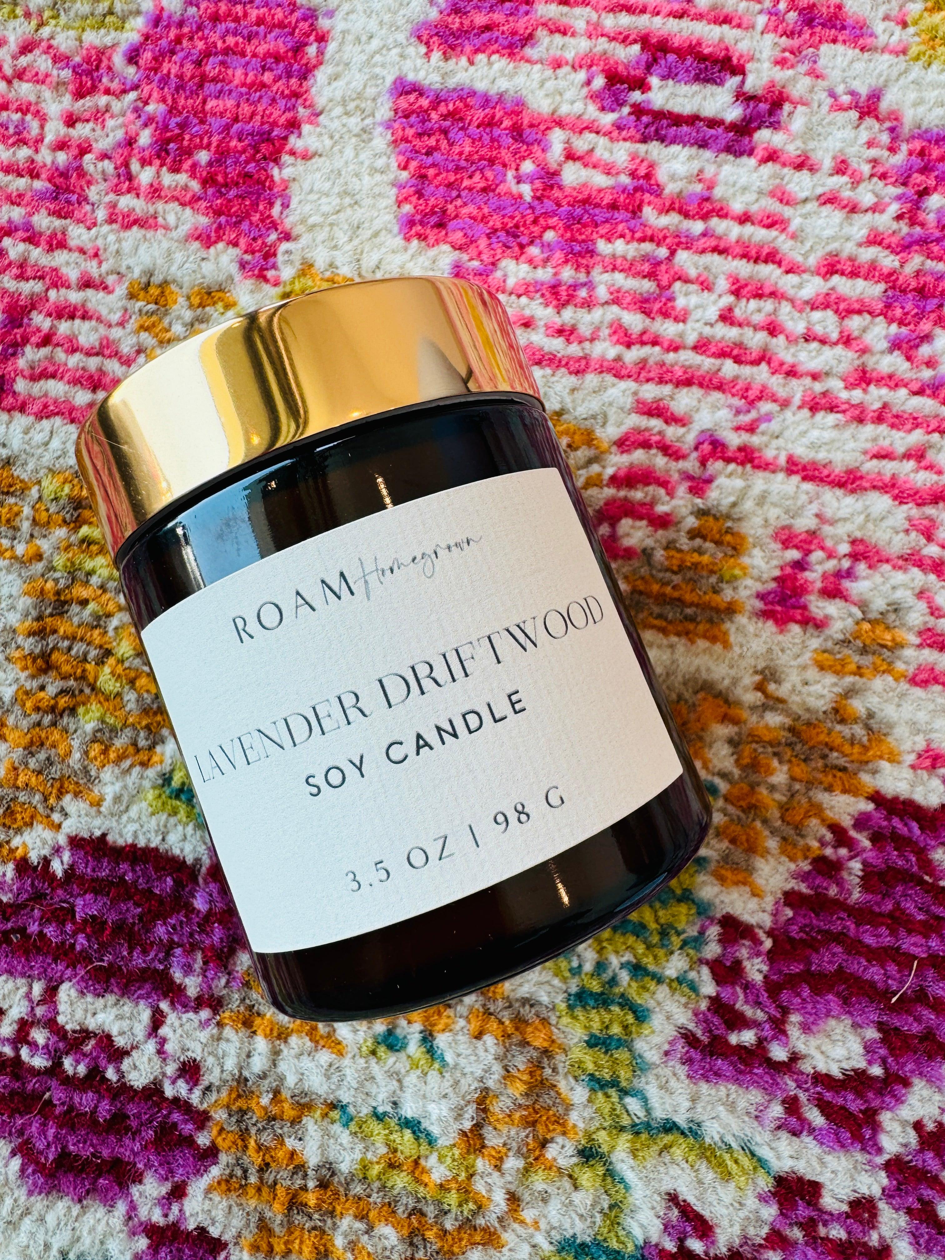 Roam Homegrown Luxe Travel Candles