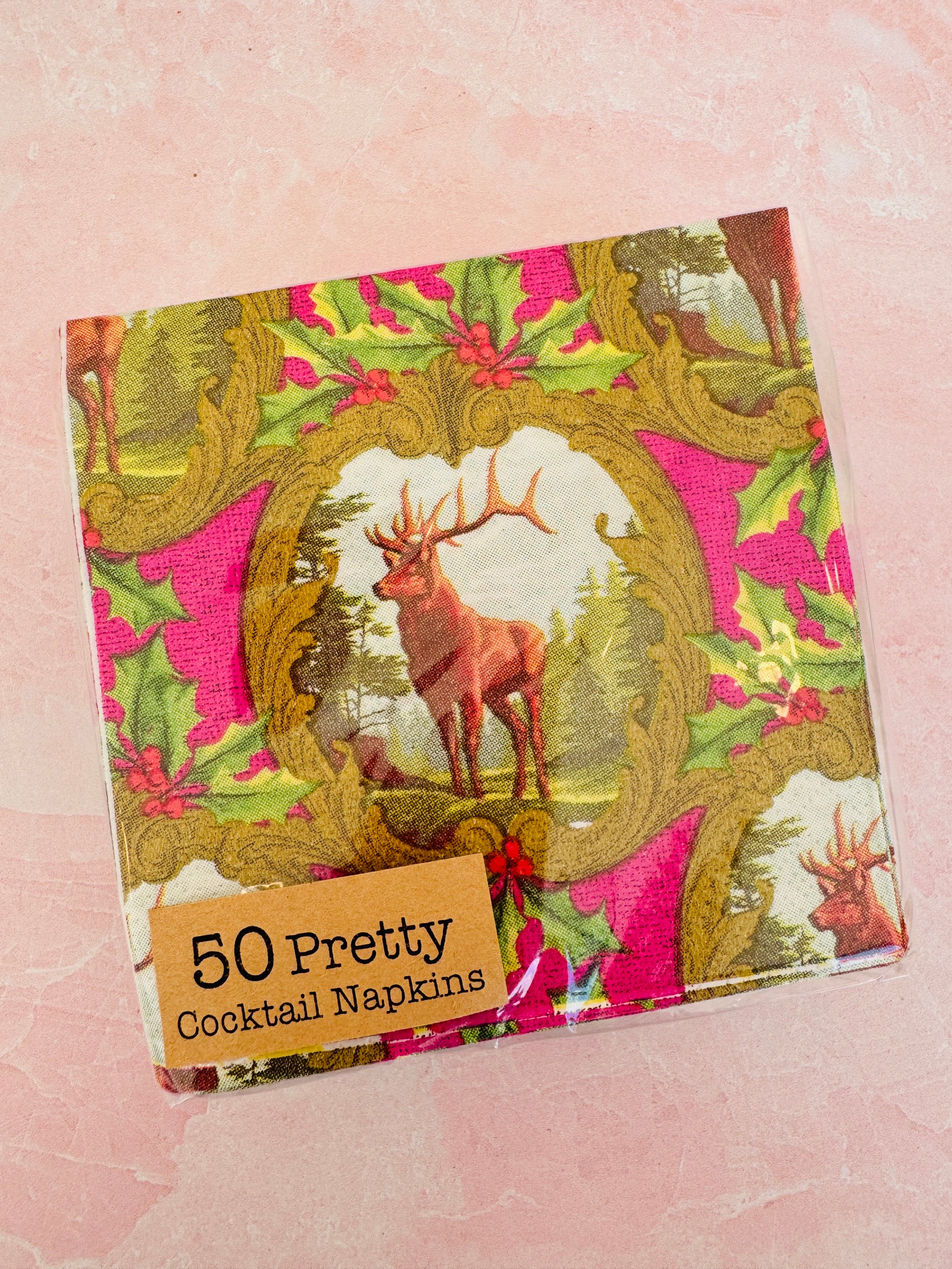 Enchanting Deer Cocktail Napkins