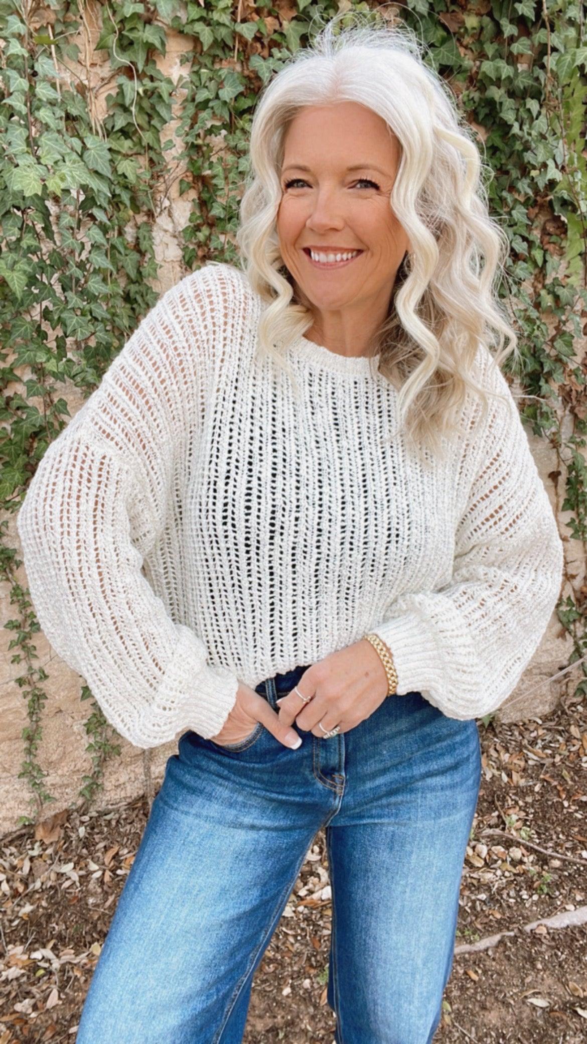 Melanie Loose Knit Sweater
