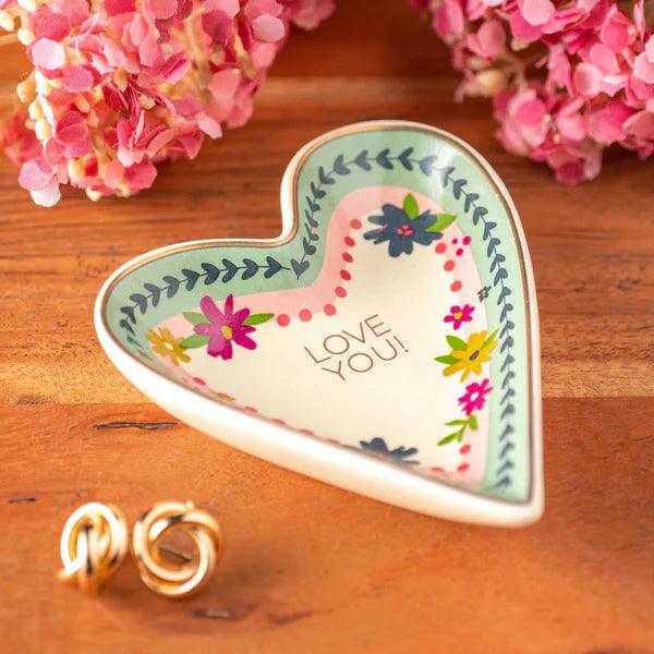 Love You! Heart Trinket Tray