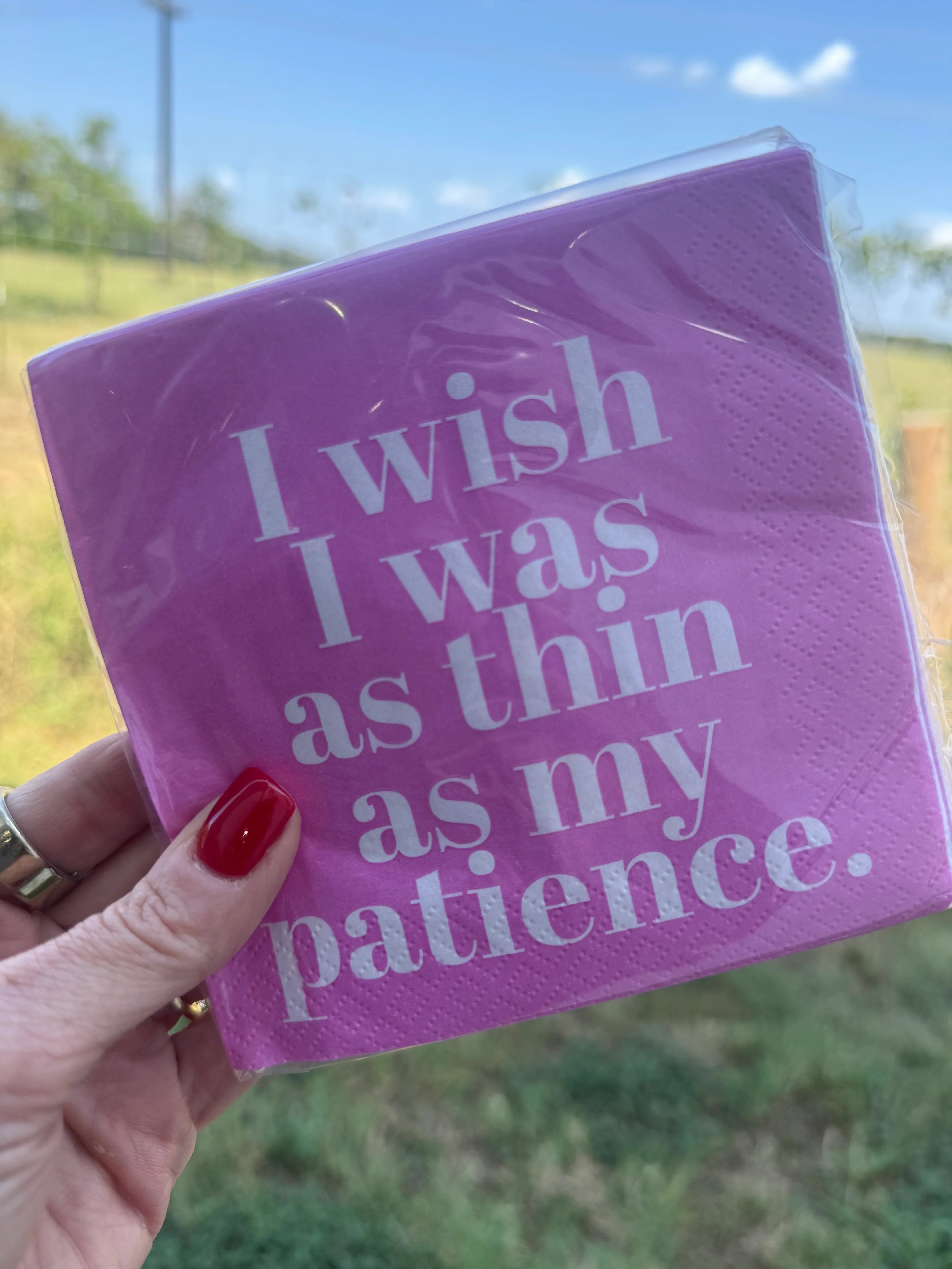 Keep It Lively Cocktail Napkins