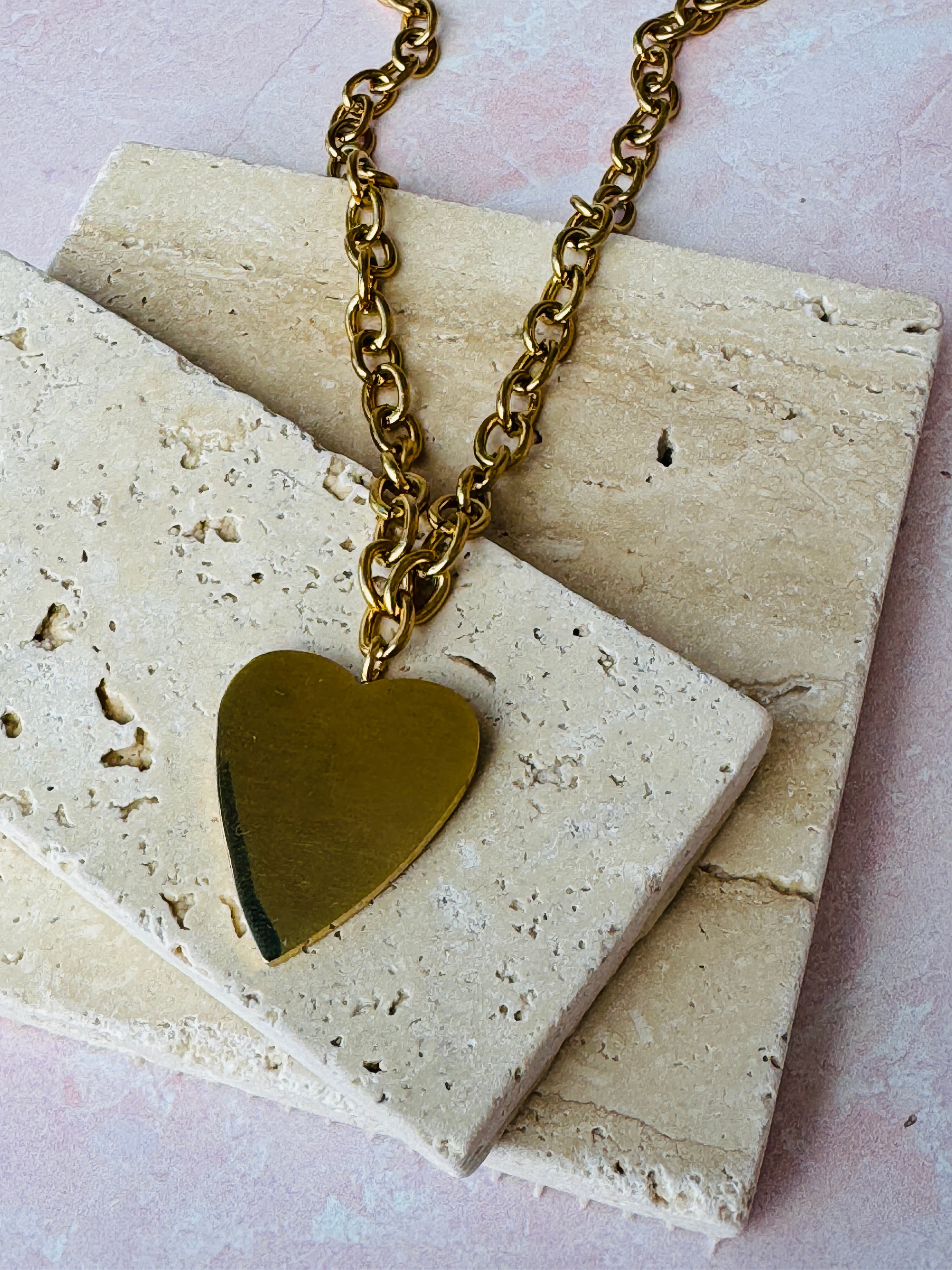 Love Does Heart Necklace