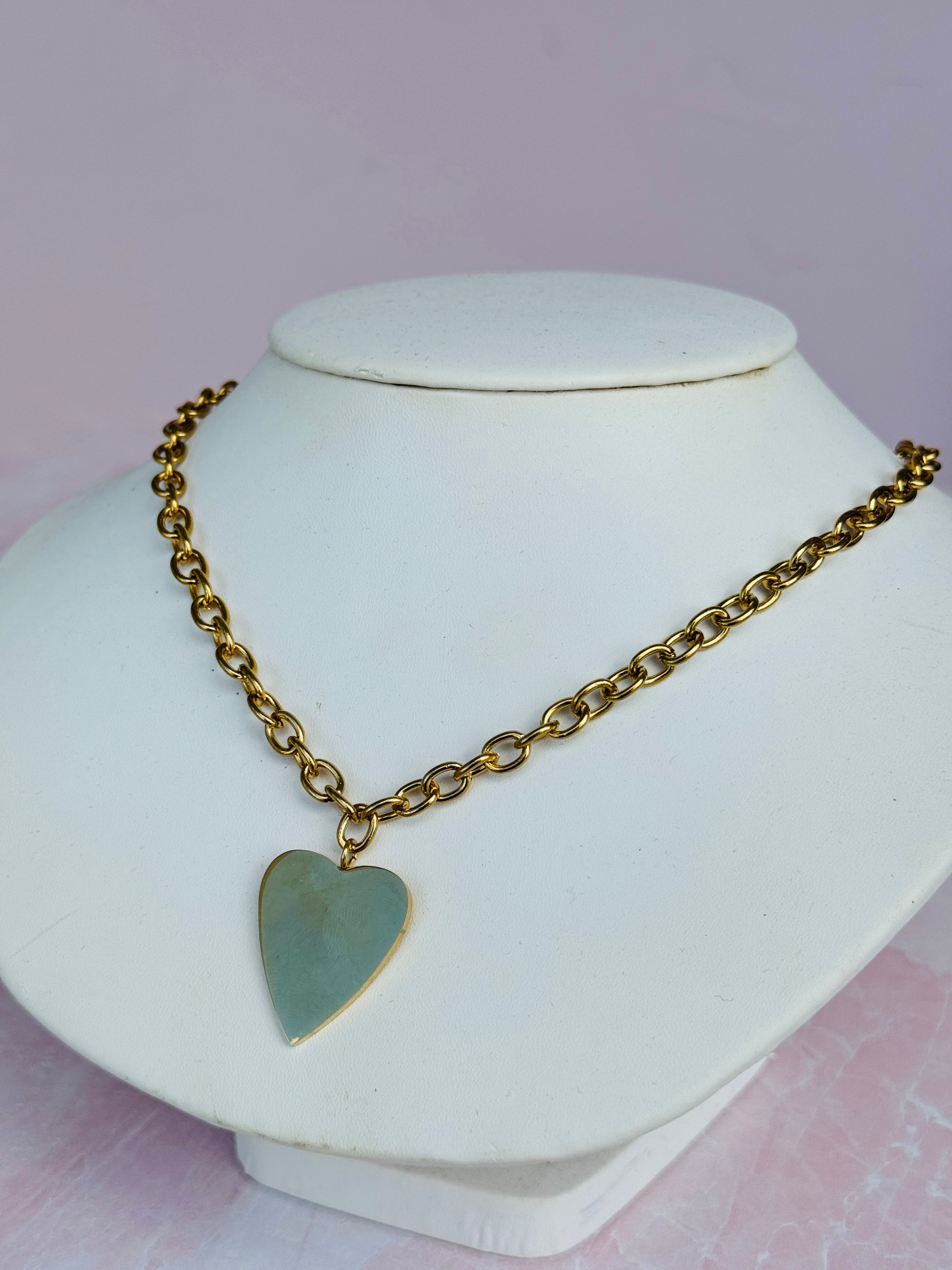 Love Does Heart Necklace