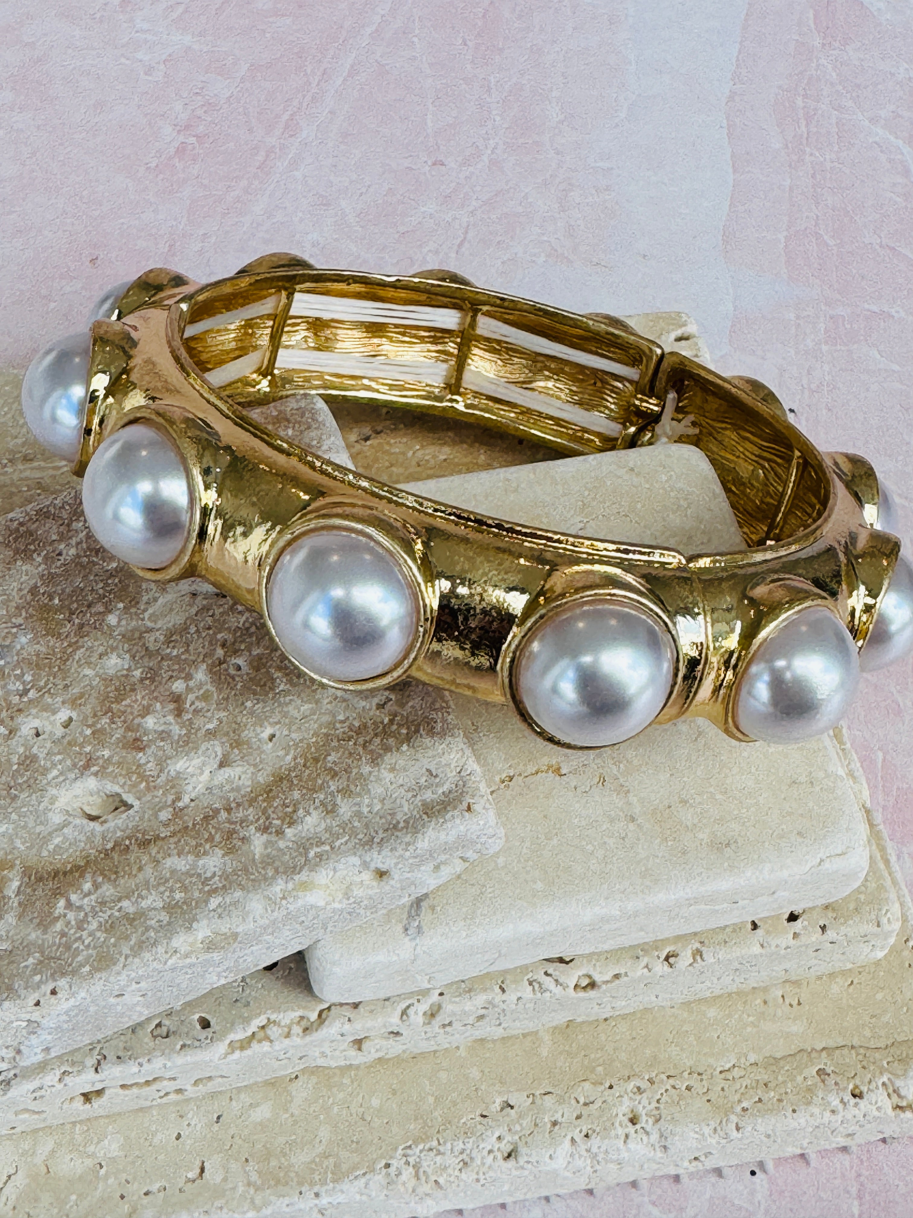 Pearl Studded Bangle