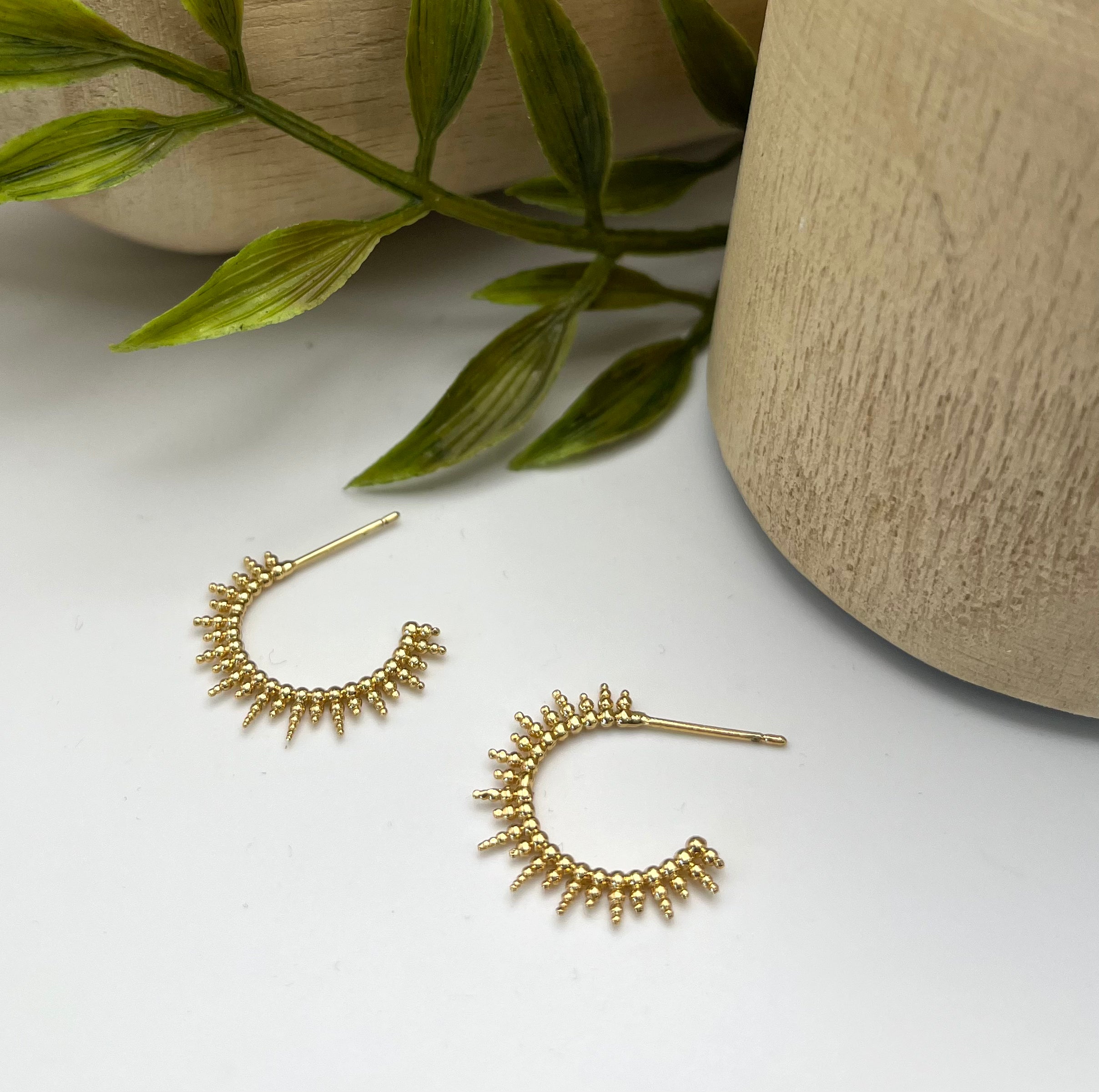 Dainty Sunburst Earrings - Vintage Soul