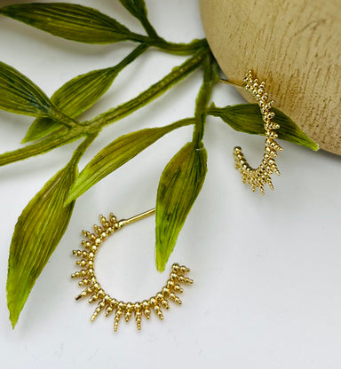 Dainty Sunburst Earrings - Vintage Soul