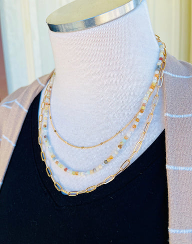 Pearl Layering Necklace - Dreamland Necklace Set | Cult of Sun Jewelry