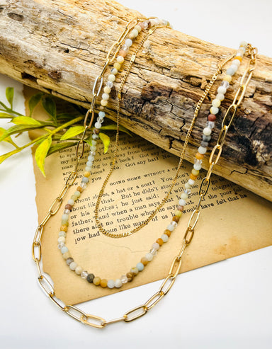 Pearl Layering Necklace - Dreamland Necklace Set | Cult of Sun Jewelry