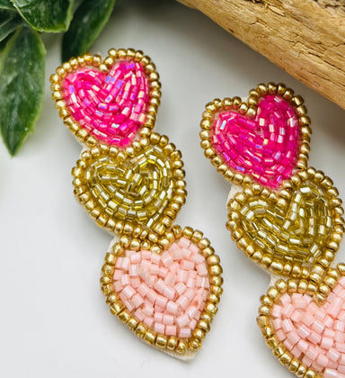 All The Love Beaded Earrings - Vintage Soul