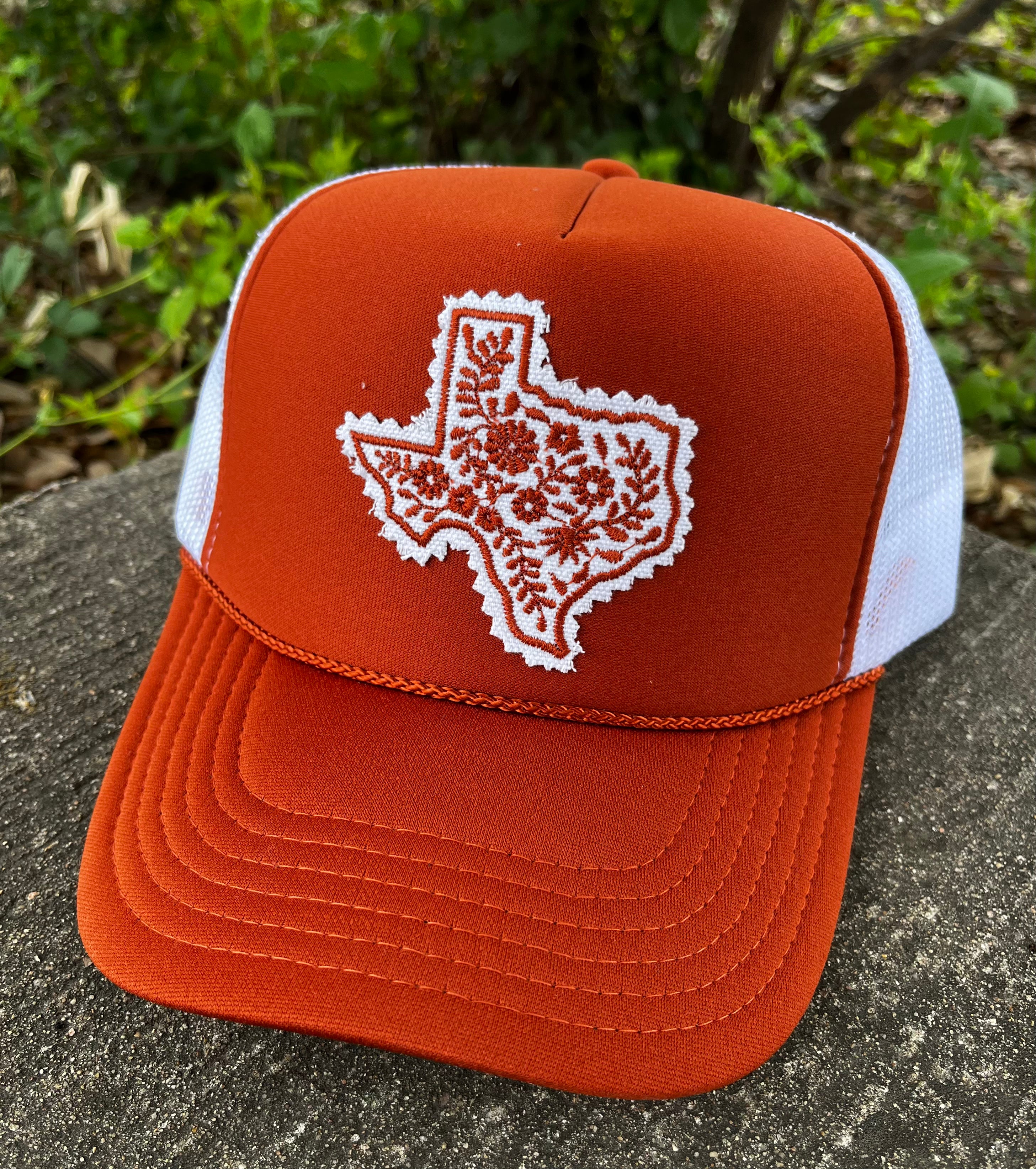 Texas Floral Trucker Hat