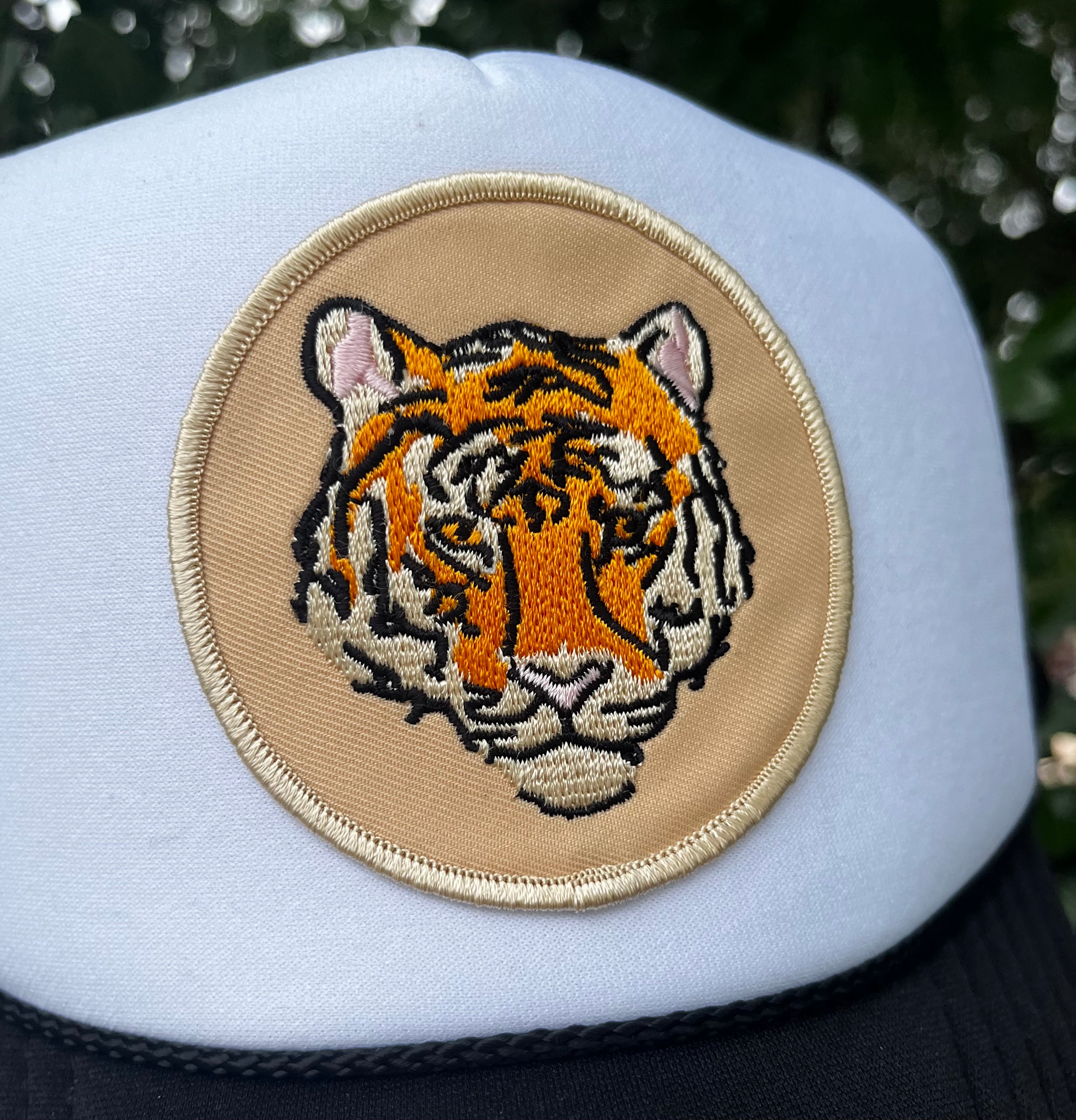 Tiger Head Trucker Hat