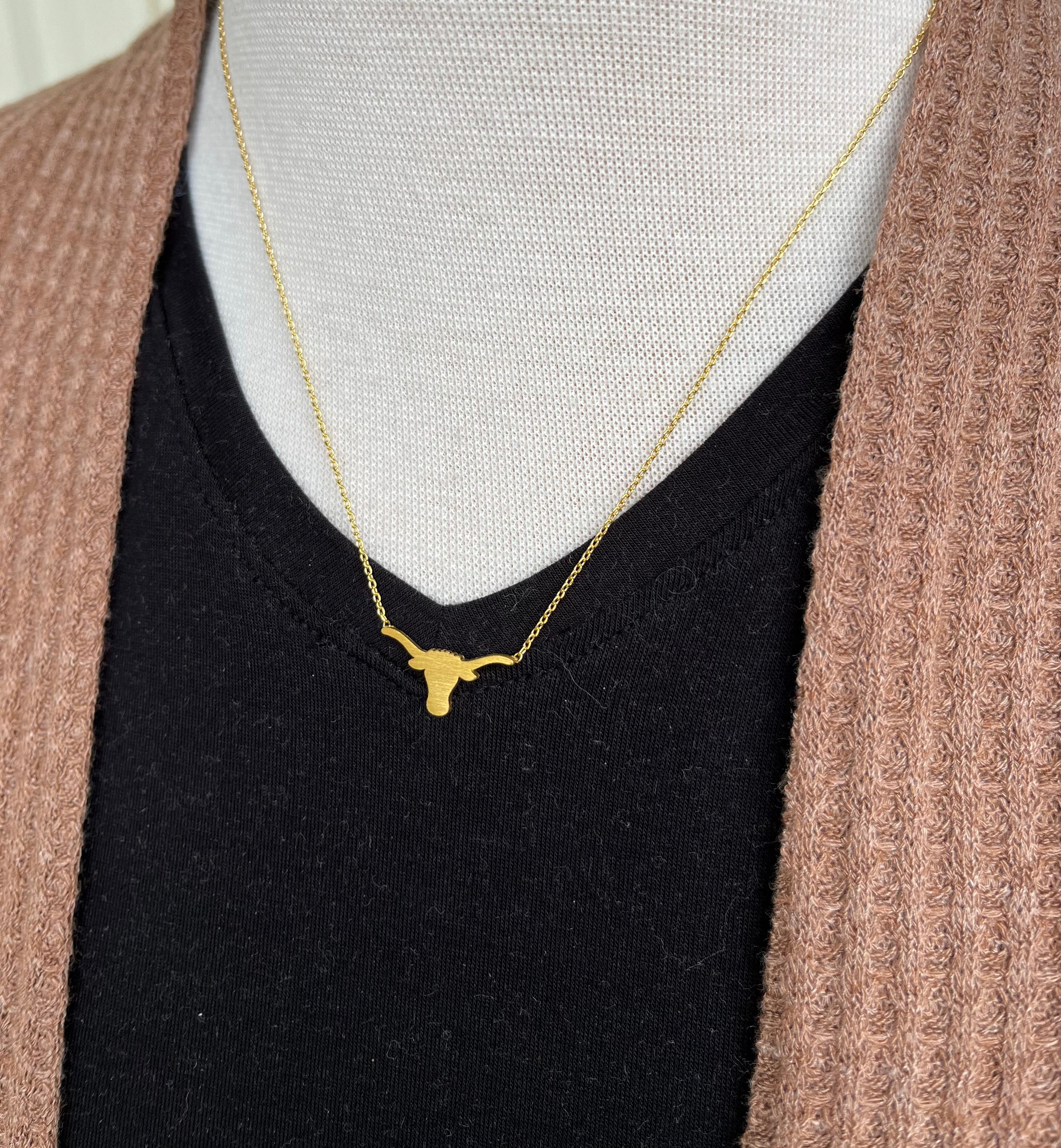 Longhorn Necklace