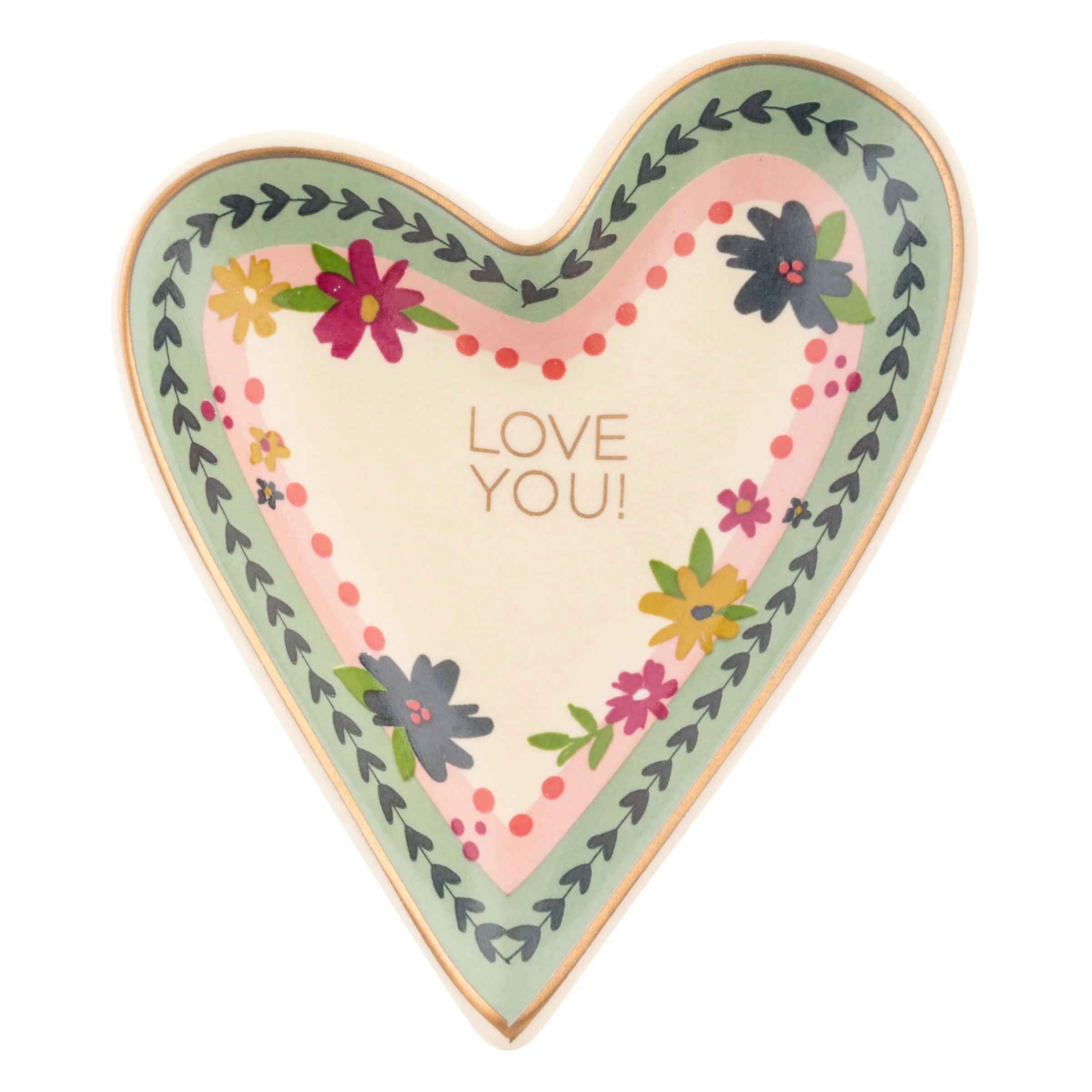 Love You! Heart Trinket Tray